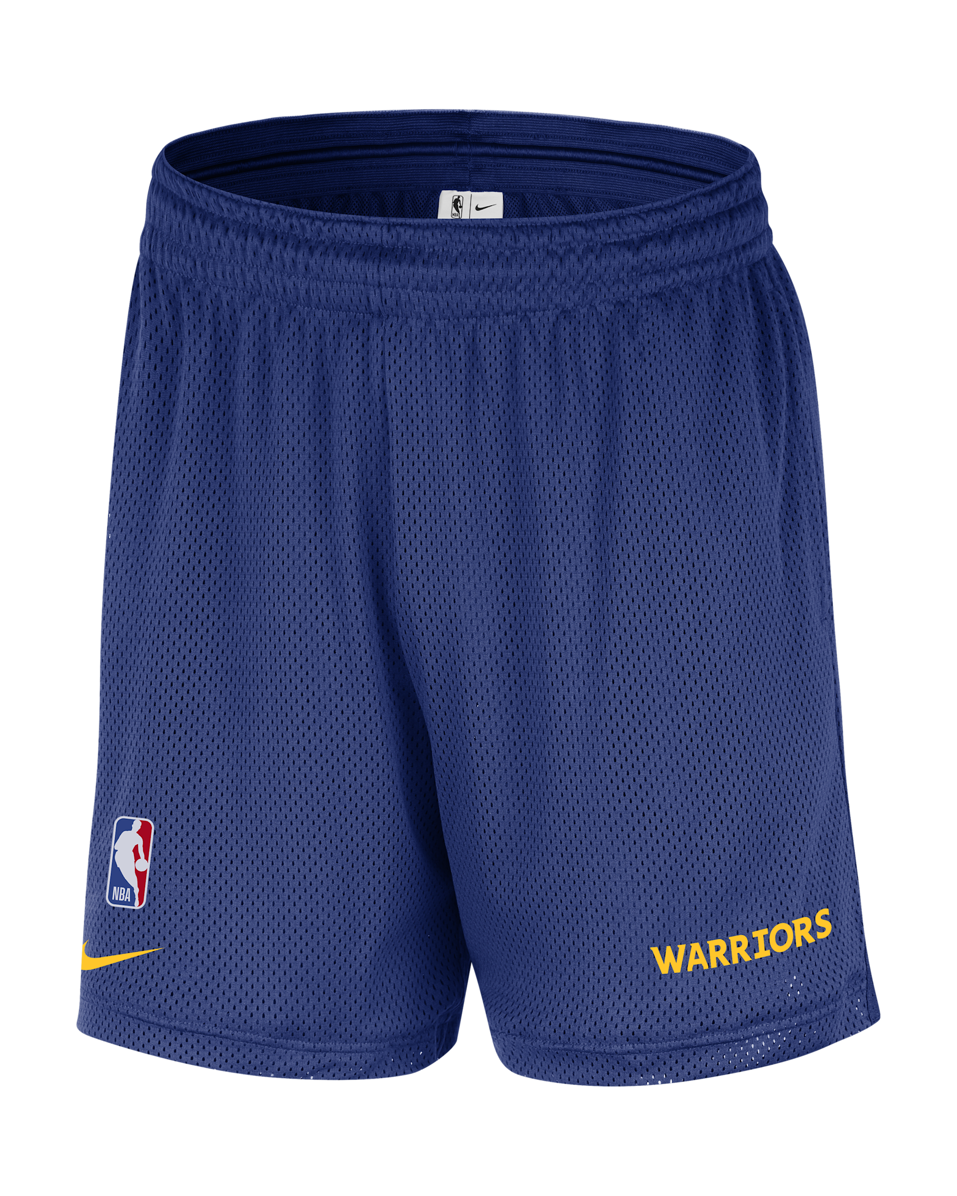Golden State Warriors Men's Nike NBA Mesh Shorts - Rush Blue