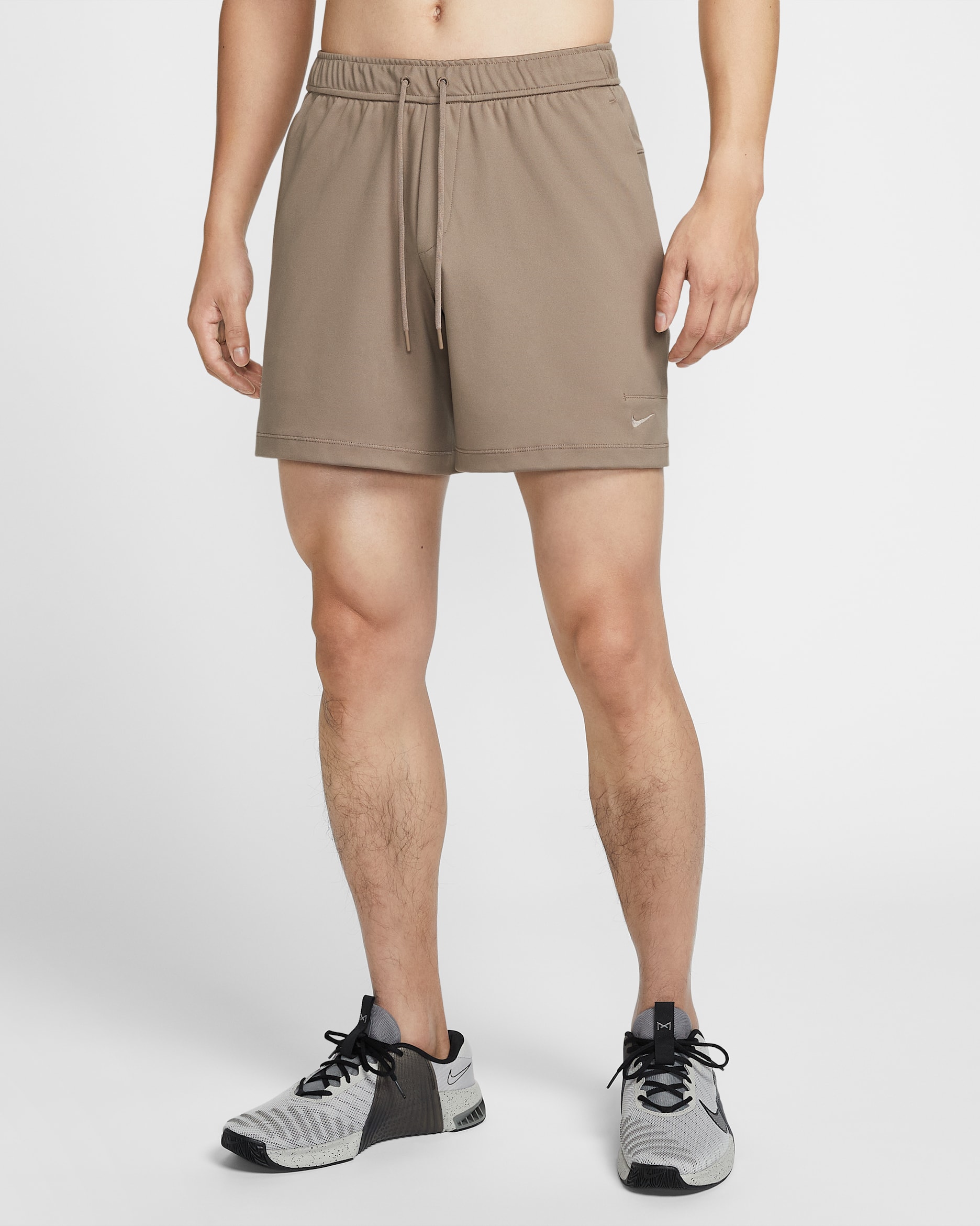 Nike Primary NanoKnit 男款 Dri-FIT 7" 機能短褲 - Mink Brown/Mink Brown