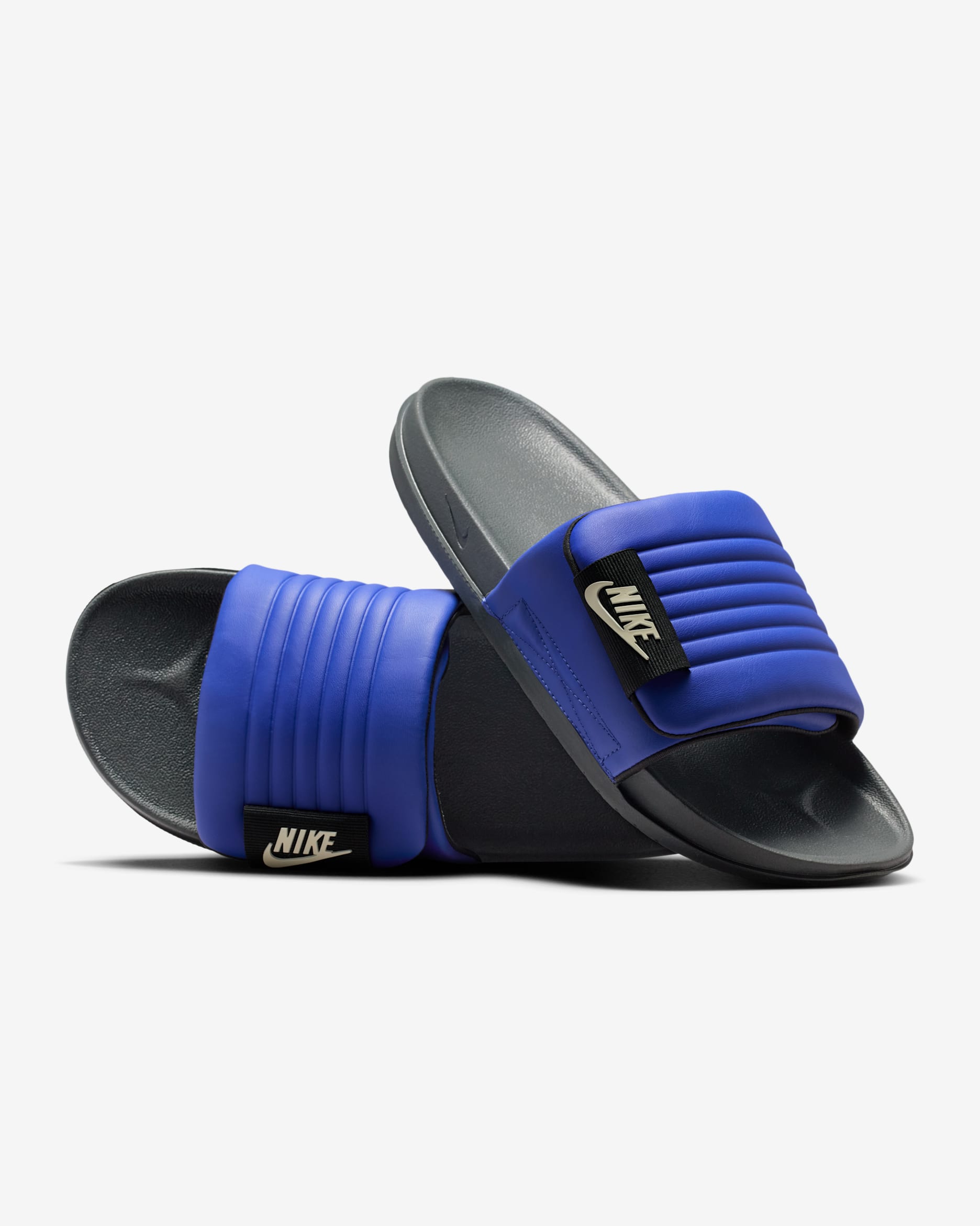 Nike Offcourt Adjust Men's Slides - Lapis/Dark Smoke Grey/Coconut Milk