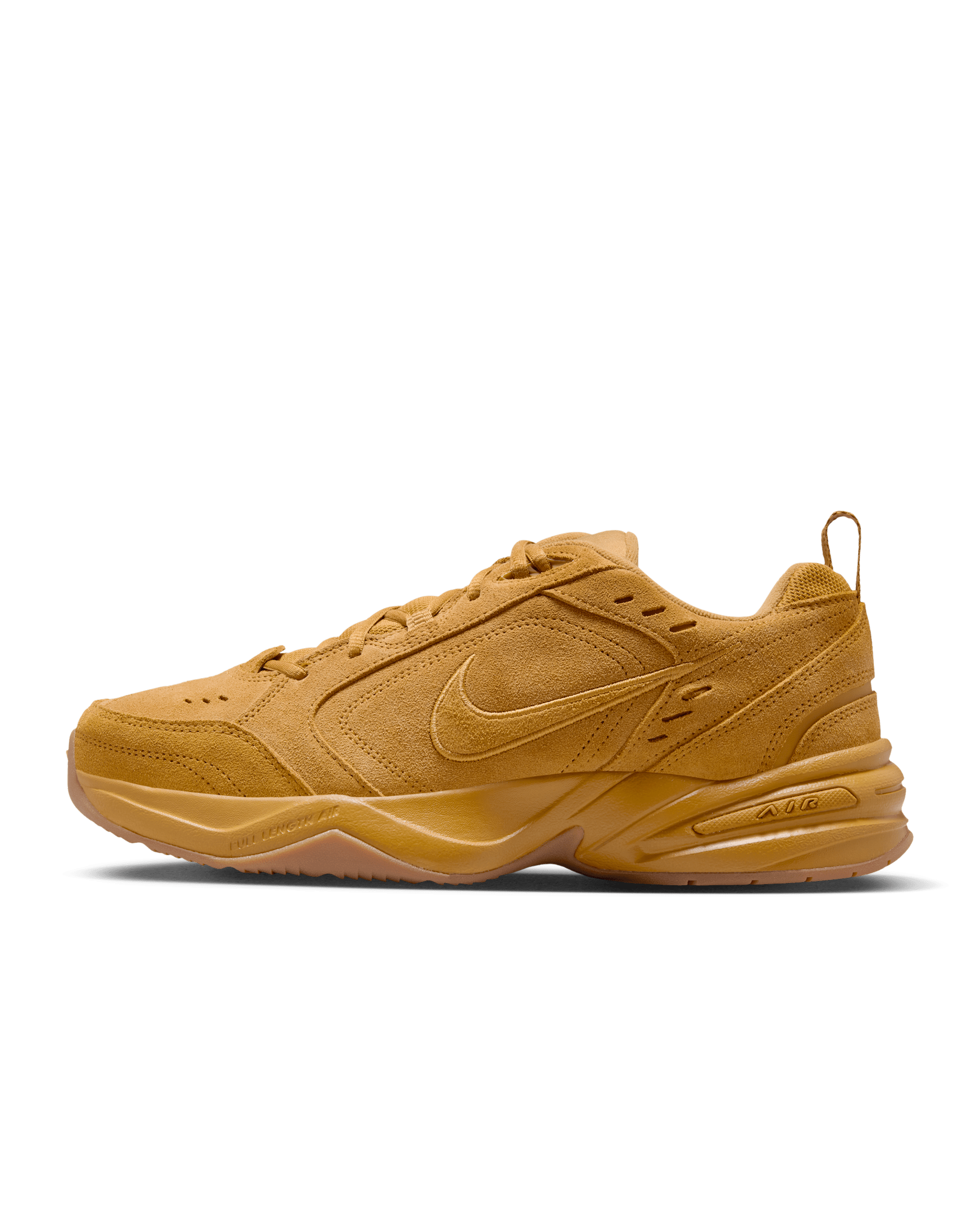 Nike Air Monarch SE Men's Workout Shoes - Wheat/Gum Medium Brown/Black/Wheat