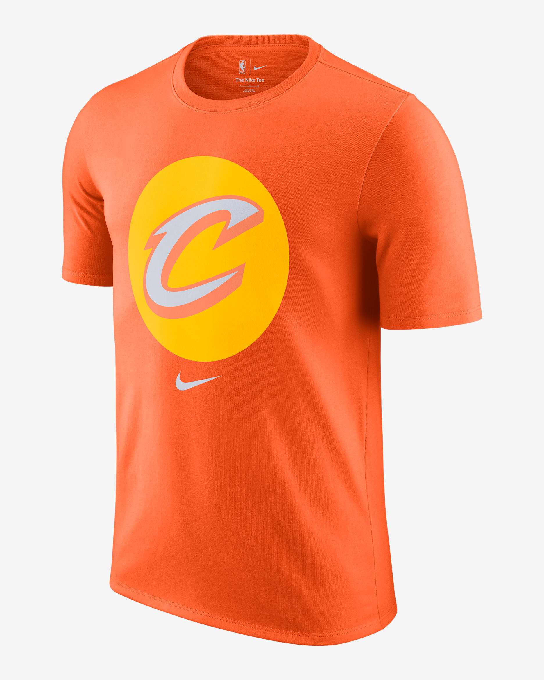 Cleveland Cavaliers Essential City Edition Men's Nike NBA T-Shirt - Brilliant Orange
