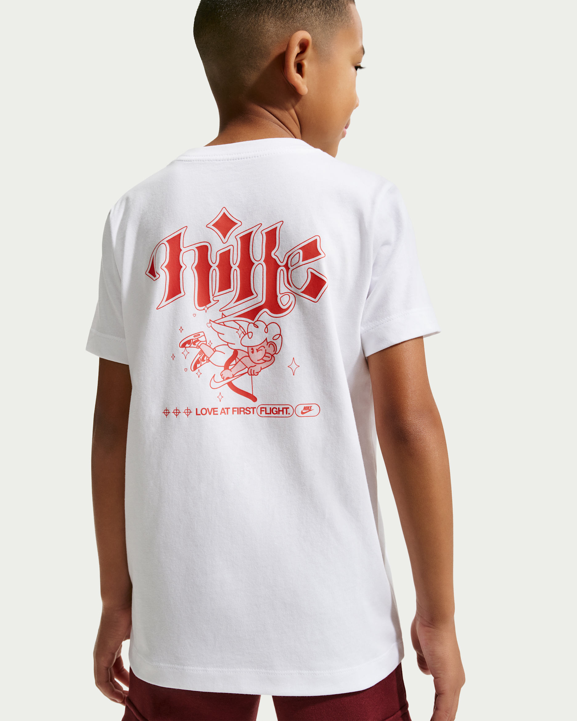 Nike Sportswear Big Kids' T-Shirt - White