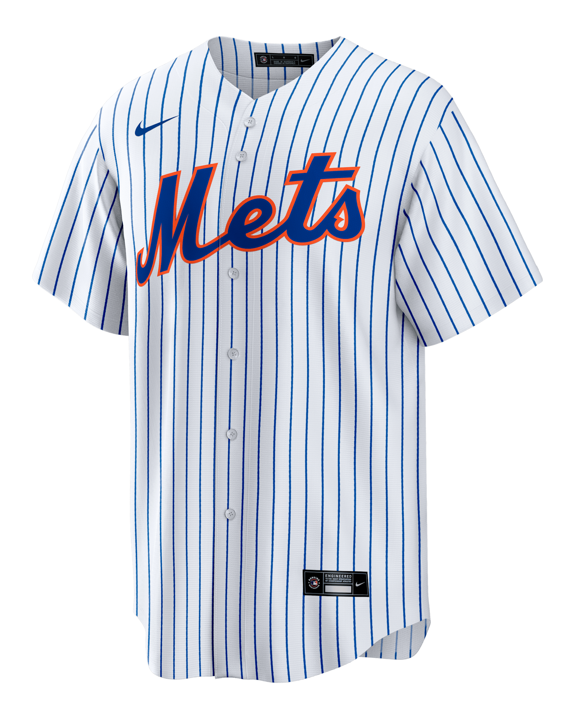 Francisco Alvarez New York Mets Men's Nike MLB Replica Jersey - White
