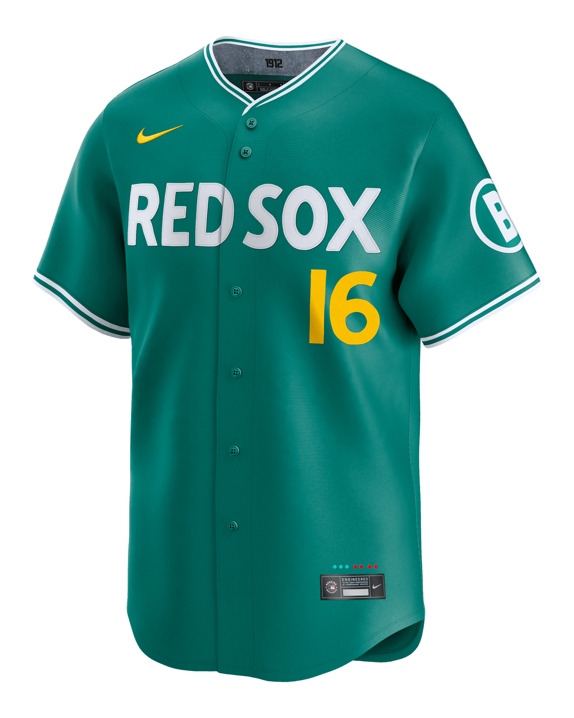 Jarren Duran Boston Red Sox City Connect Men's Nike Dri-FIT ADV MLB Limited Jersey - Green