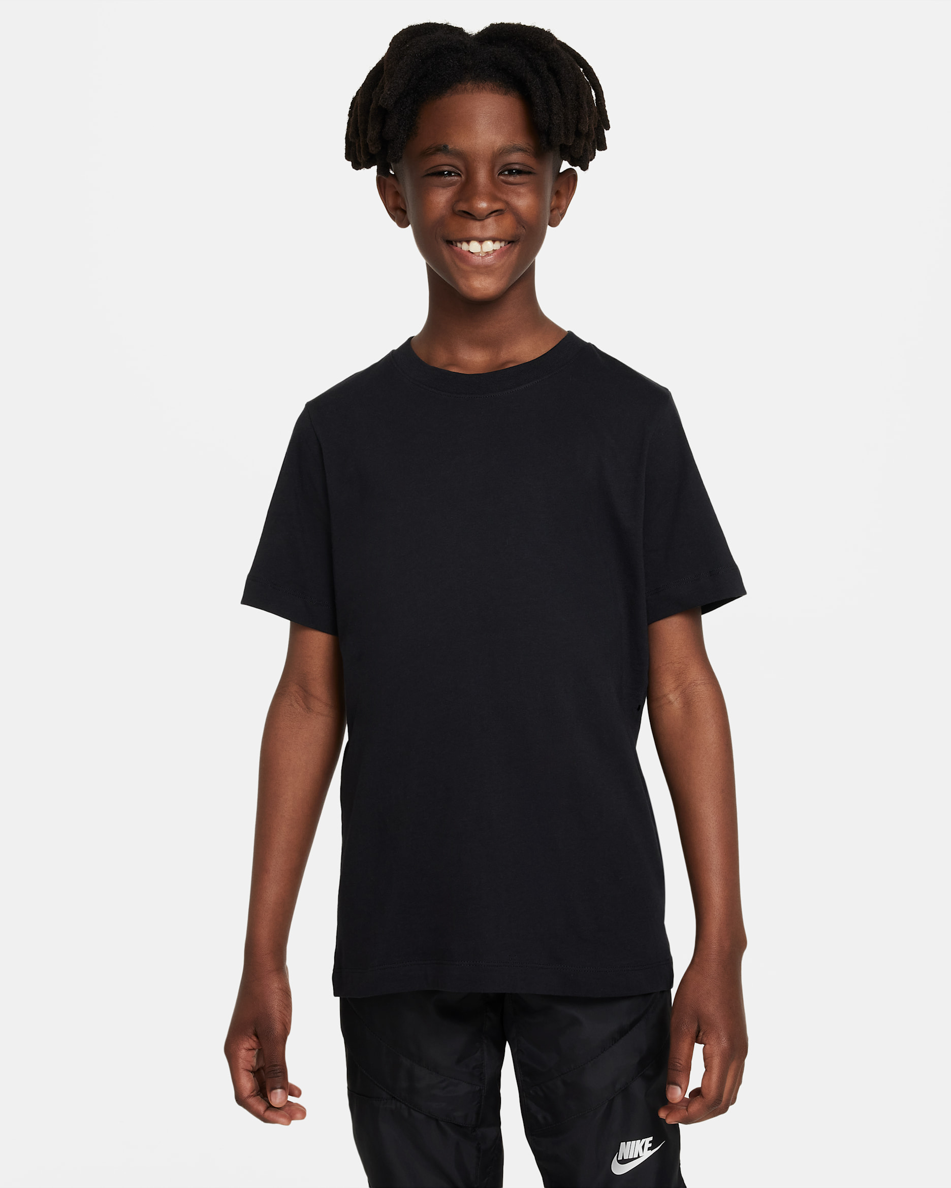 ナイキ ジュニア ショートスリーブ Tシャツ - ブラック