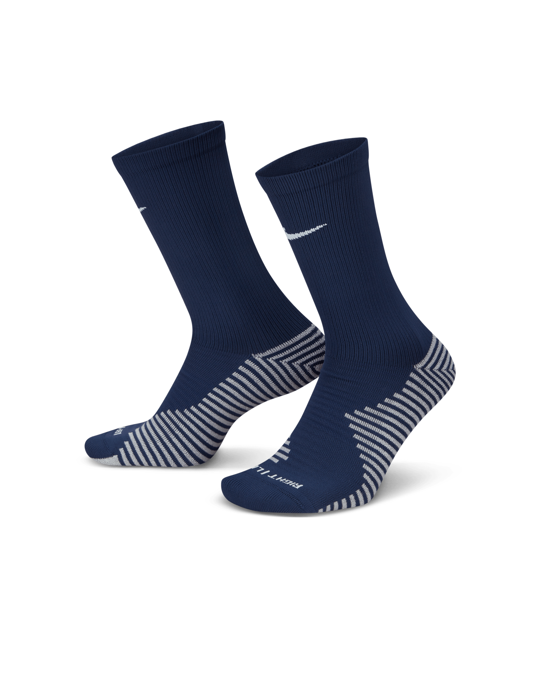 Nike Strike Crew Voetbalsokken - Midnight Navy/Wit