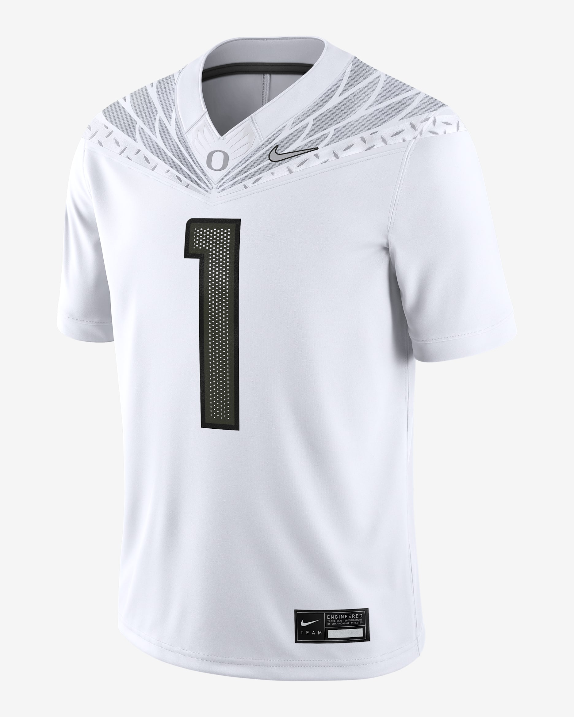 Oregon Ducks Men's Nike Dri-FIT College Game Jersey - White