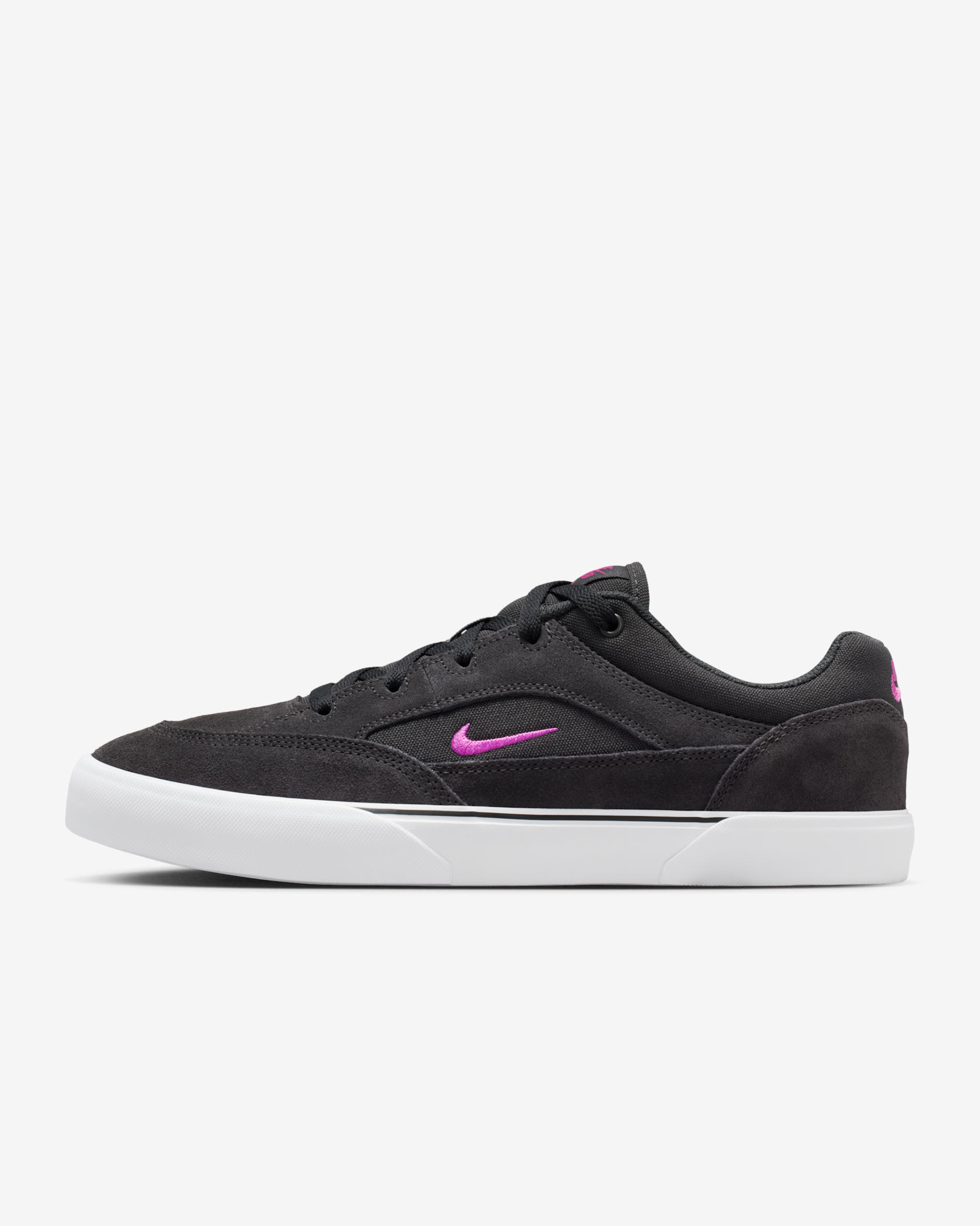 Nike SB Malor Zapatillas - Hombre - Dark Smoke Grey/Dark Smoke Grey/Blanco/Rave Pink