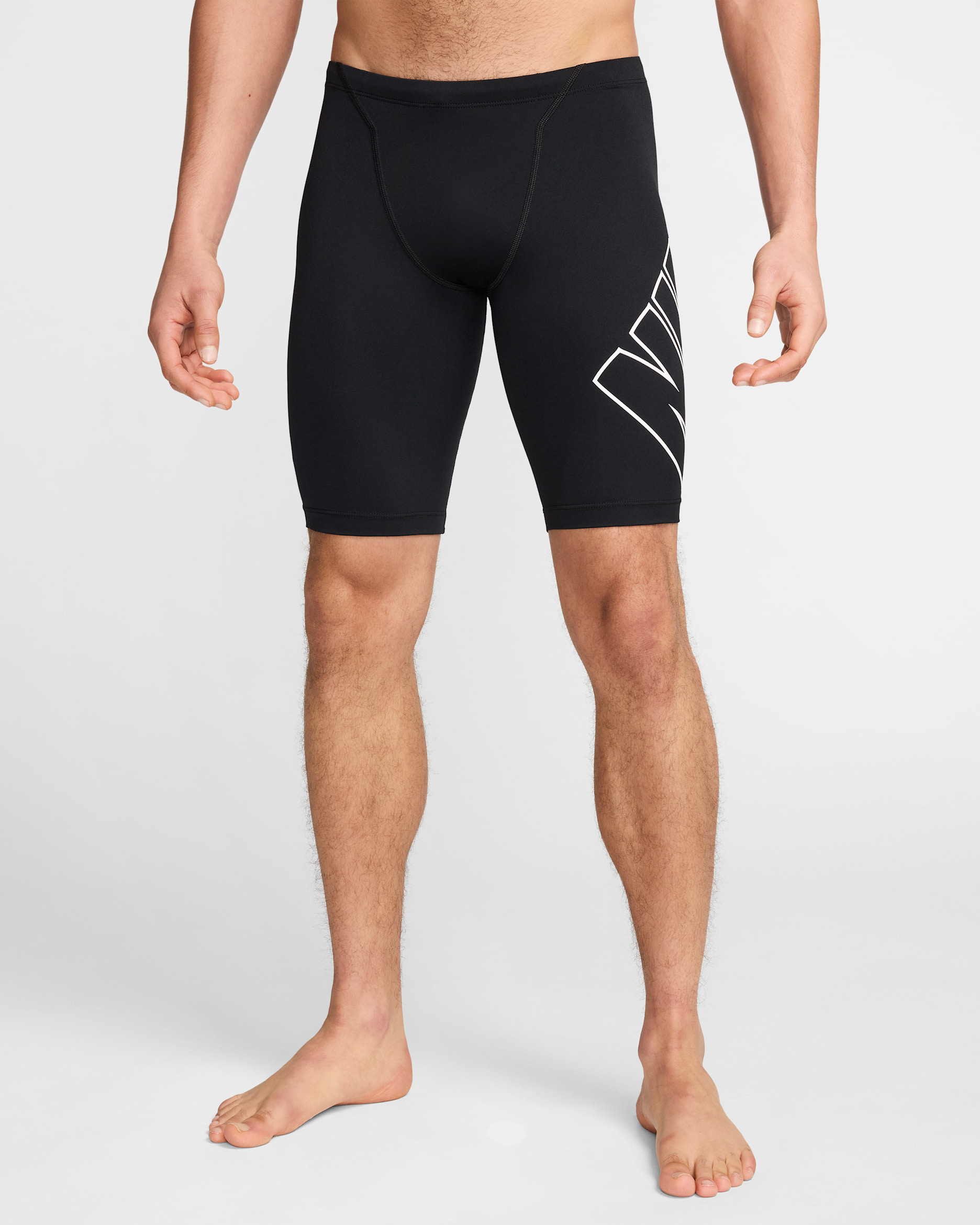 Jammer Nike Swim HydraStrong para hombre - Negro