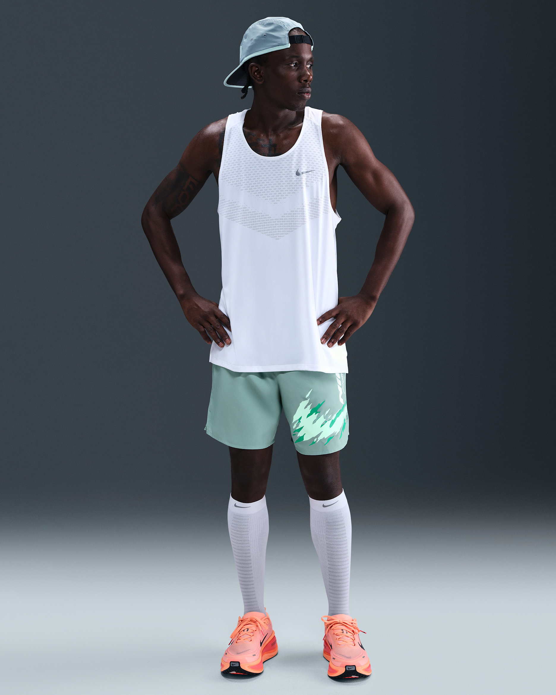 Nike Challenger Men's Dri-FIT 7" Brief-Lined Running Shorts - Cannon