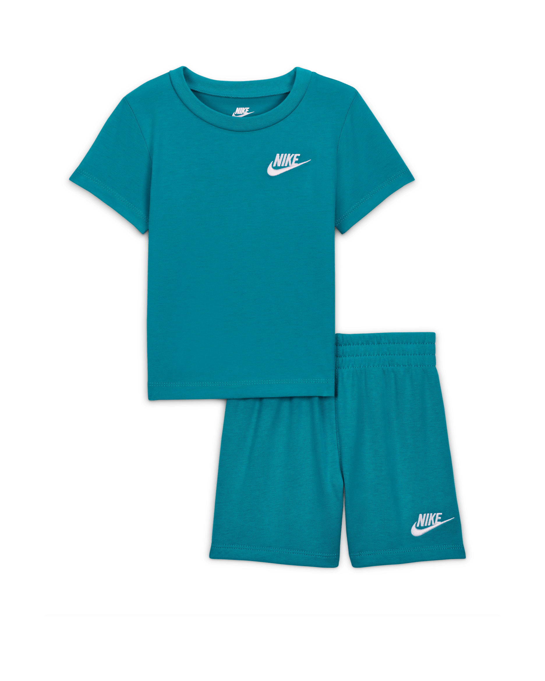 Nike Baby (12-24M) 2-Piece Knit Shorts Set - Dusty Cactus