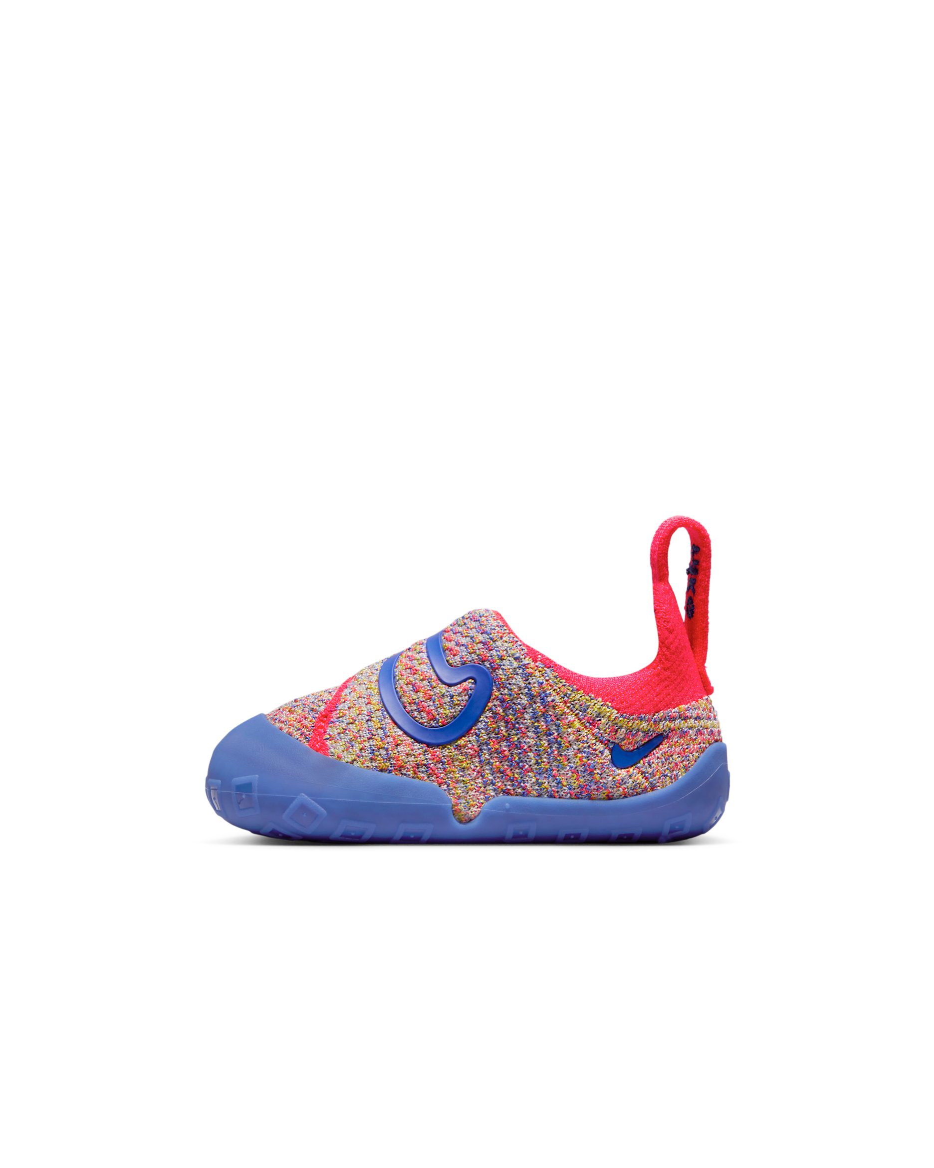 Nike Swoosh 1 Baby/Toddler Shoes - Sail/Siren Red/Vivid Sulphur/Game Royal