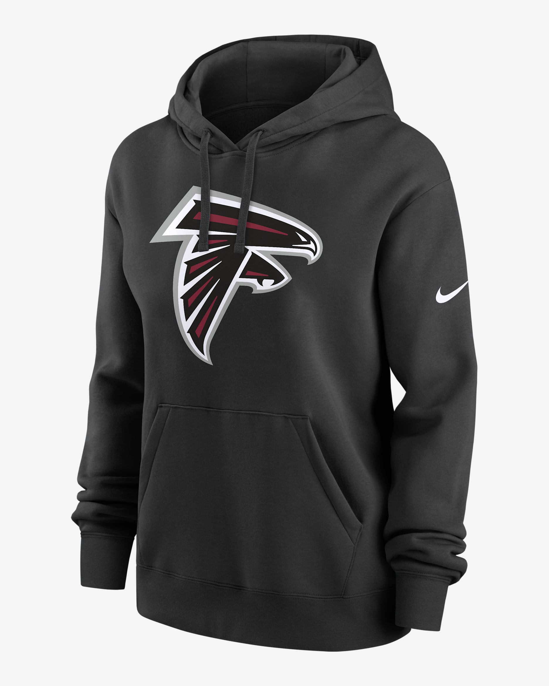 Atlanta Falcons Club Women's Nike NFL Pullover Hoodie - Black