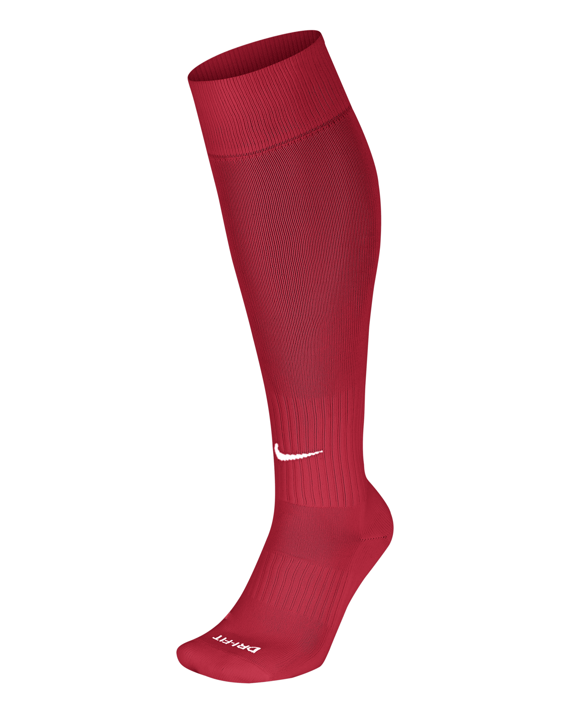 Chaussettes de football hautes Nike Academy - Varsity Red/Blanc