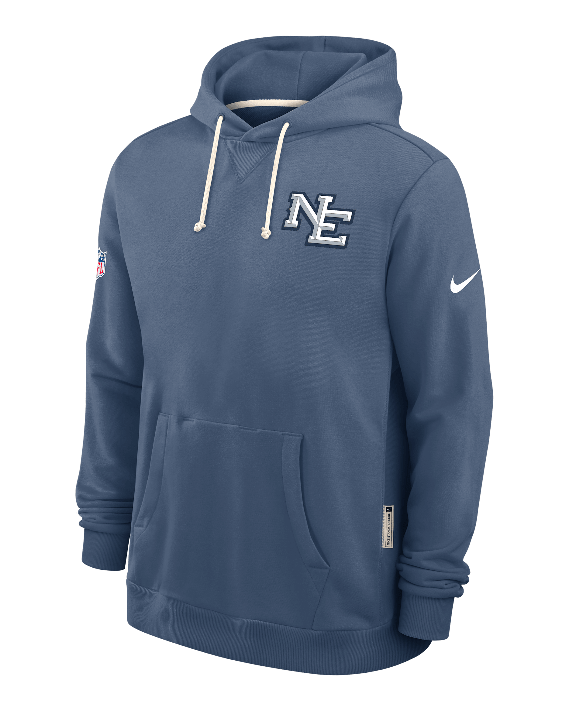 New England Patriots Rivalries Collection Sideline Men's Nike Dri-FIT NFL Pullover Hoodie - Blue