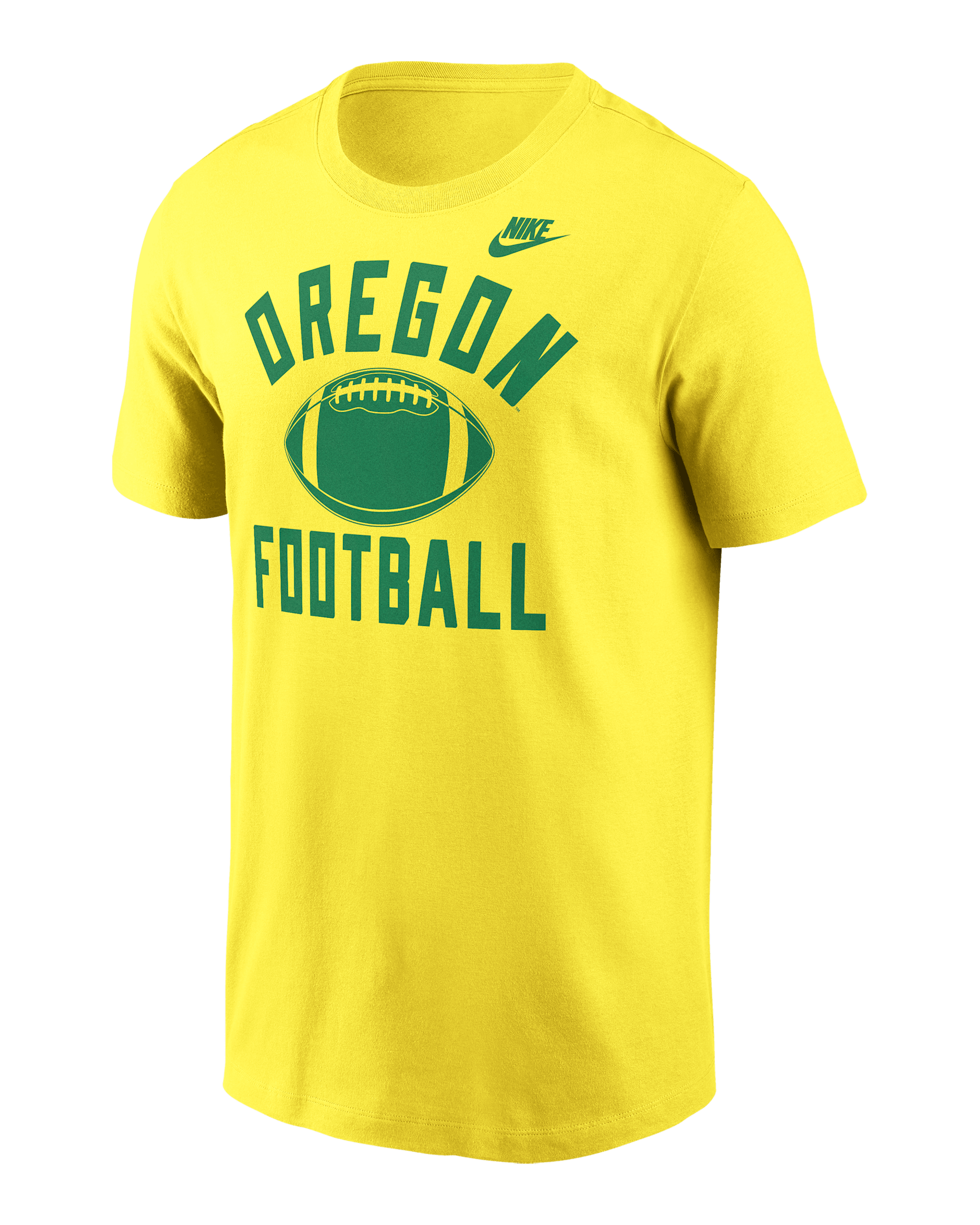 Oregon Legacy Football Icon Men's Nike College T-Shirt - Yellow