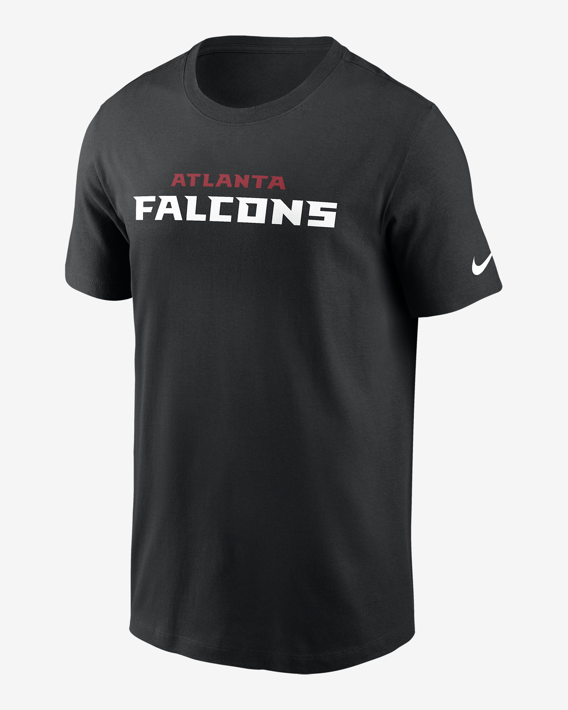 Atlanta Falcons Wordmark Essential Men's Nike NFL T-Shirt - Black