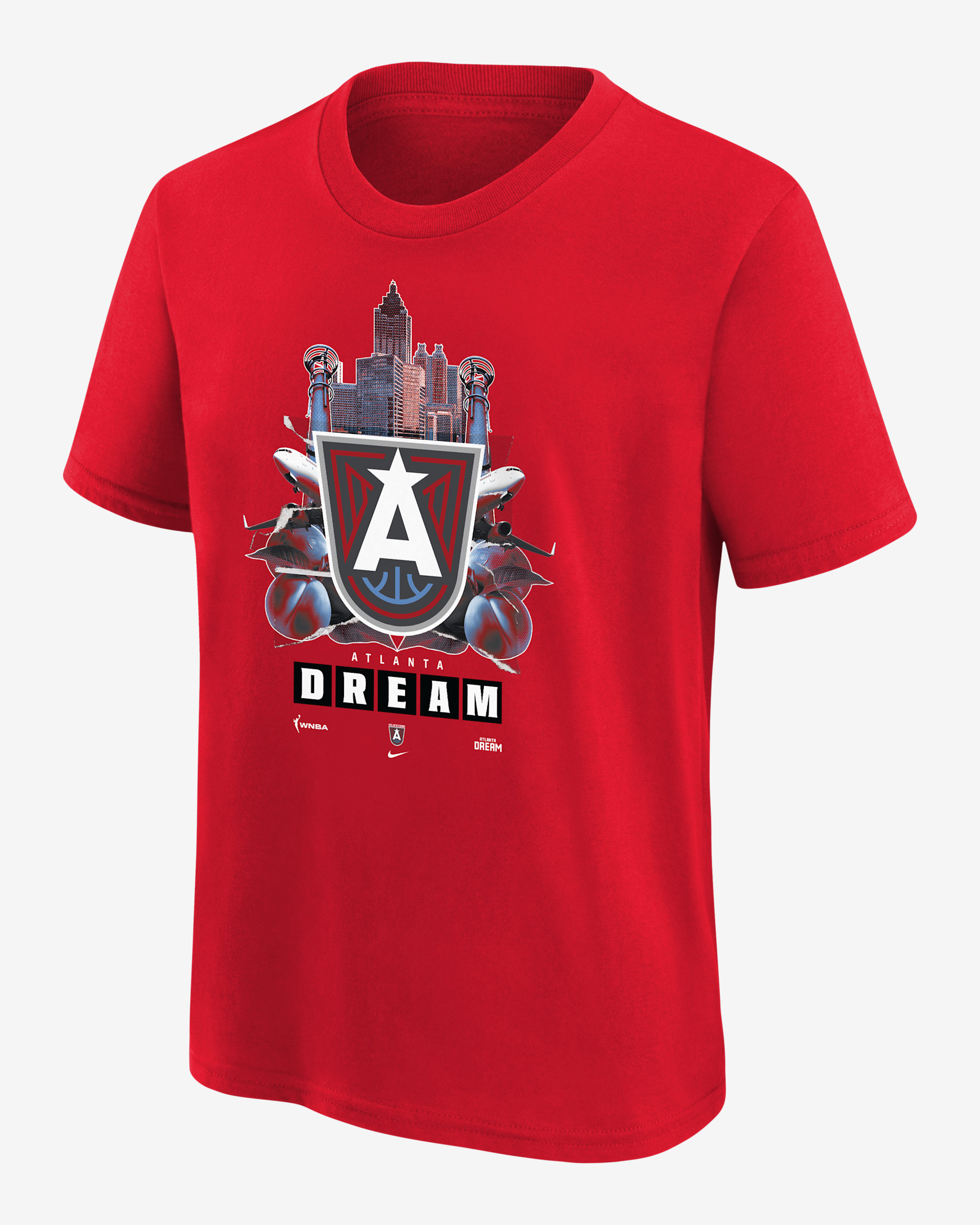 Atlanta Dream Big Kids' Nike WNBA T-Shirt - University Red
