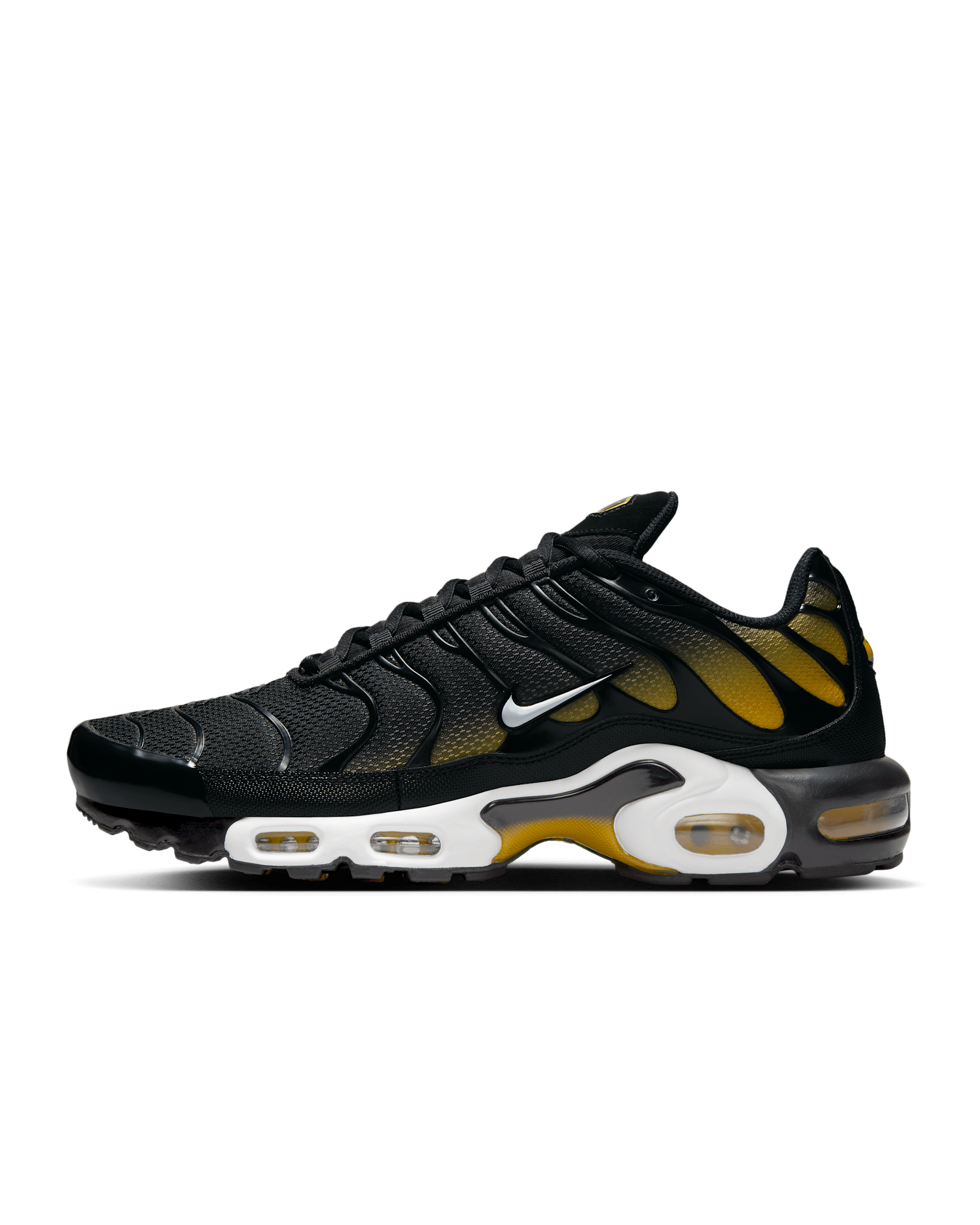 Nike Air Max Plus Men's Shoes - Black/University Gold/White