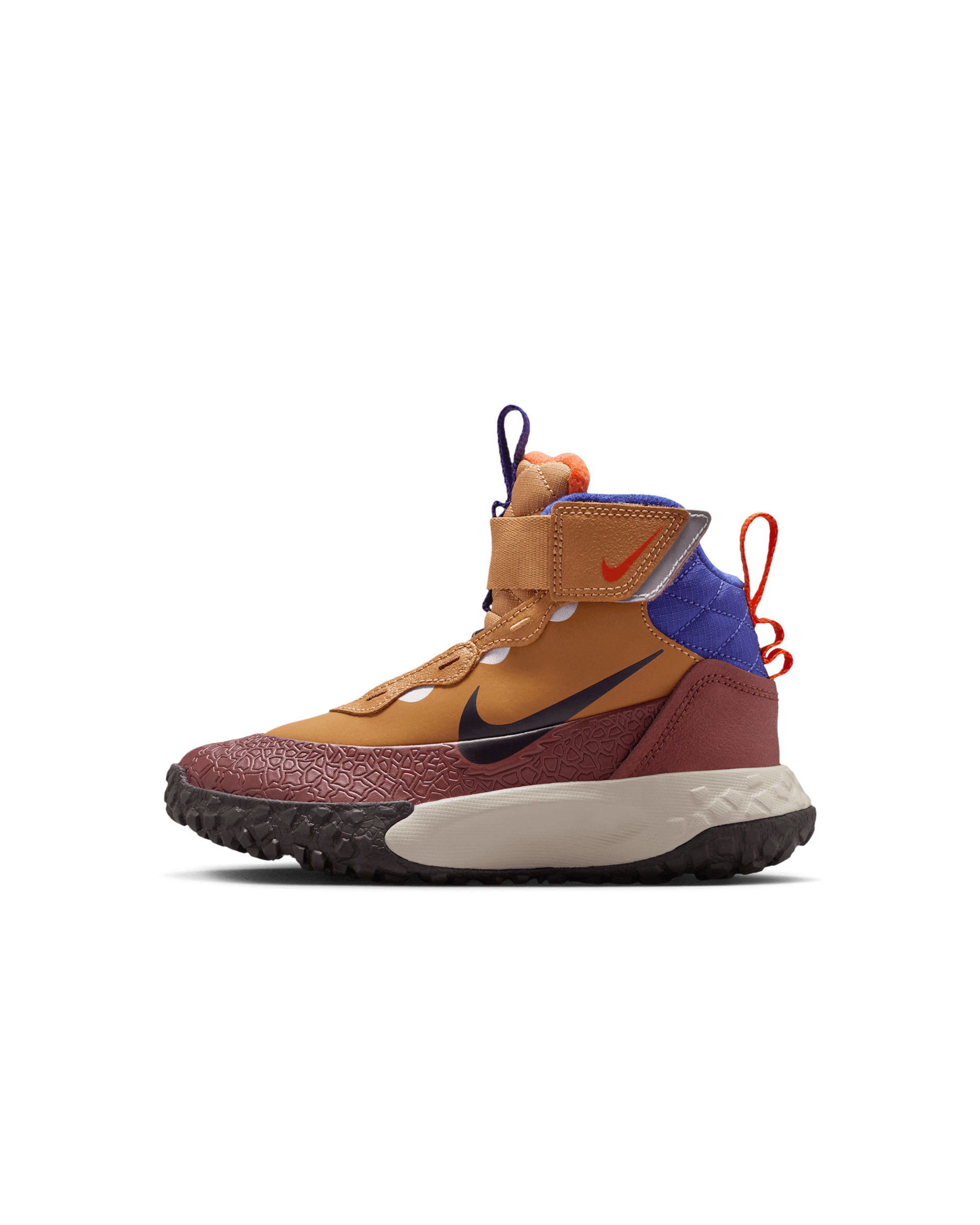 Nike Terrascout Little Kids' Shoes with Reflective Design Accents - Flax/Bronze Eclipse/Deep Night/Black