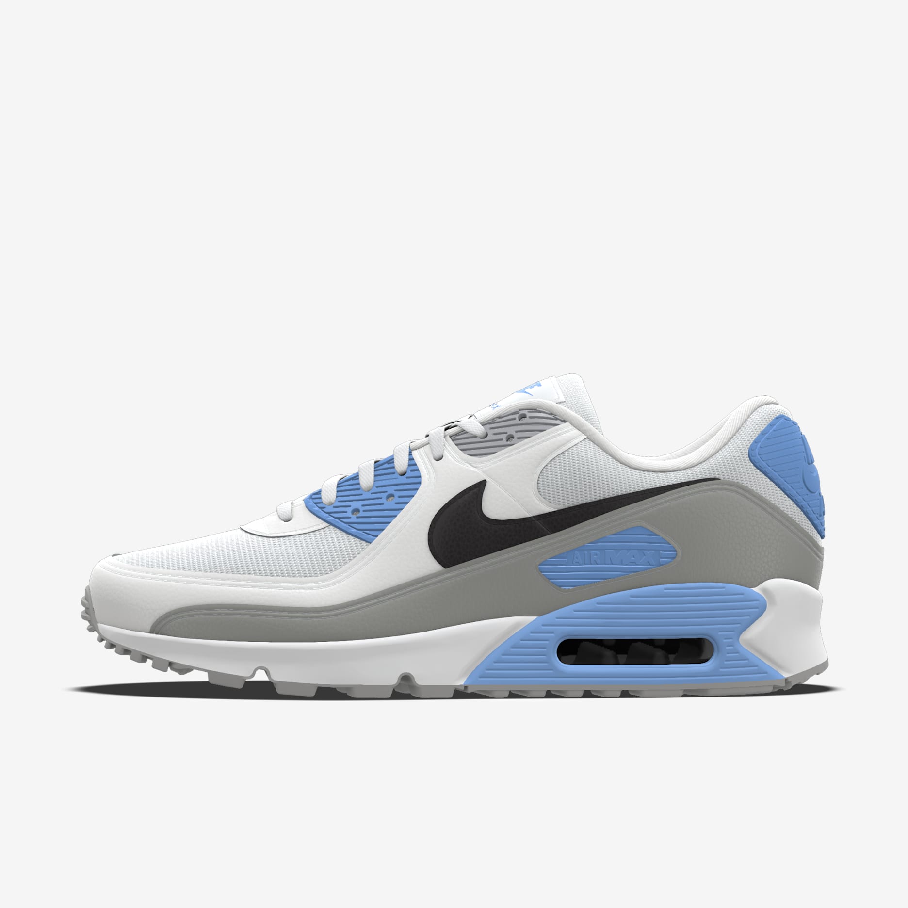 Nike Air Max 90 By You Custom Men's Shoes - Multi-Colour/Multi-Colour