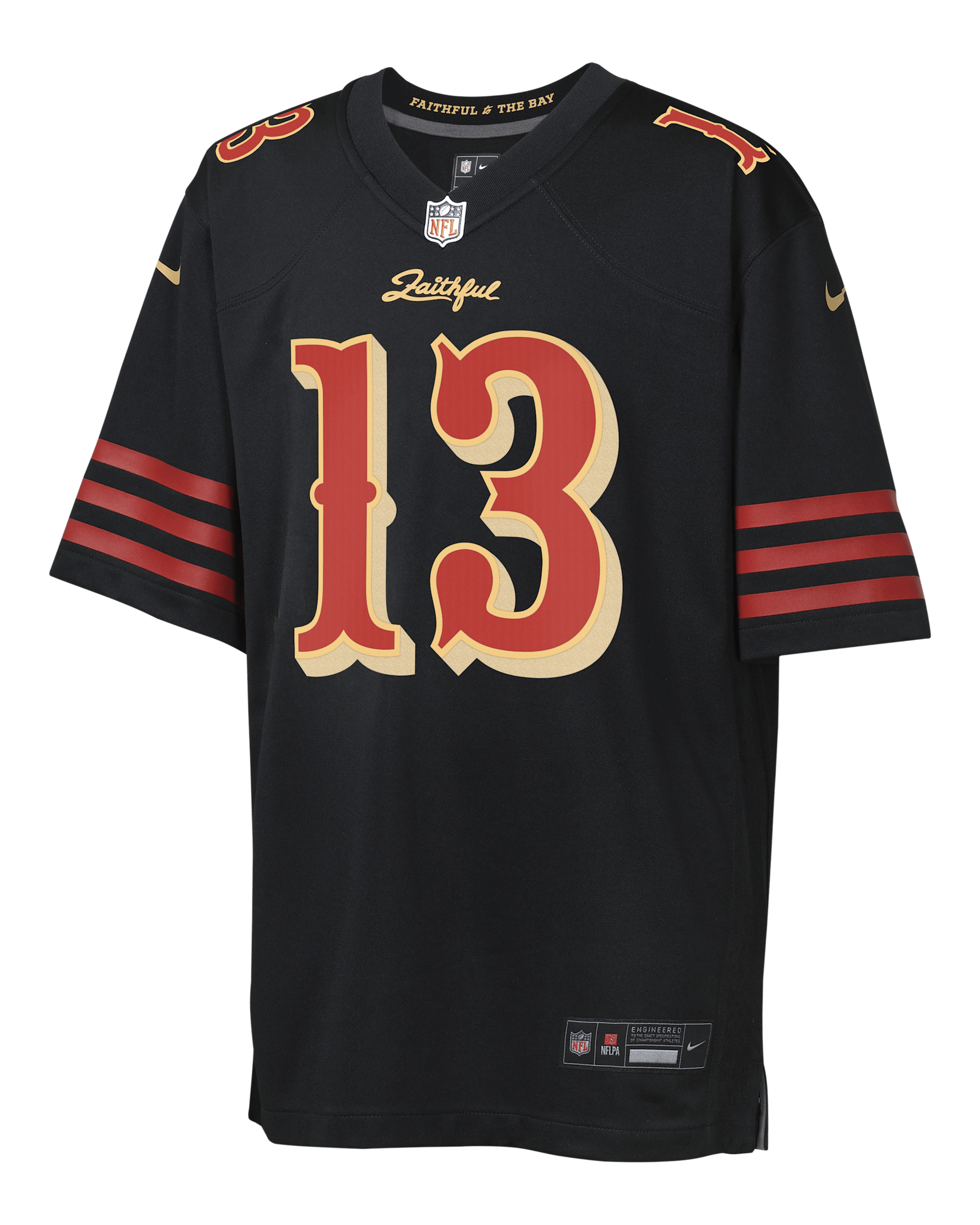 Brock Purdy San Francisco 49ers Rivalries Collection Big Kids' Nike NFL Game Jersey - Black
