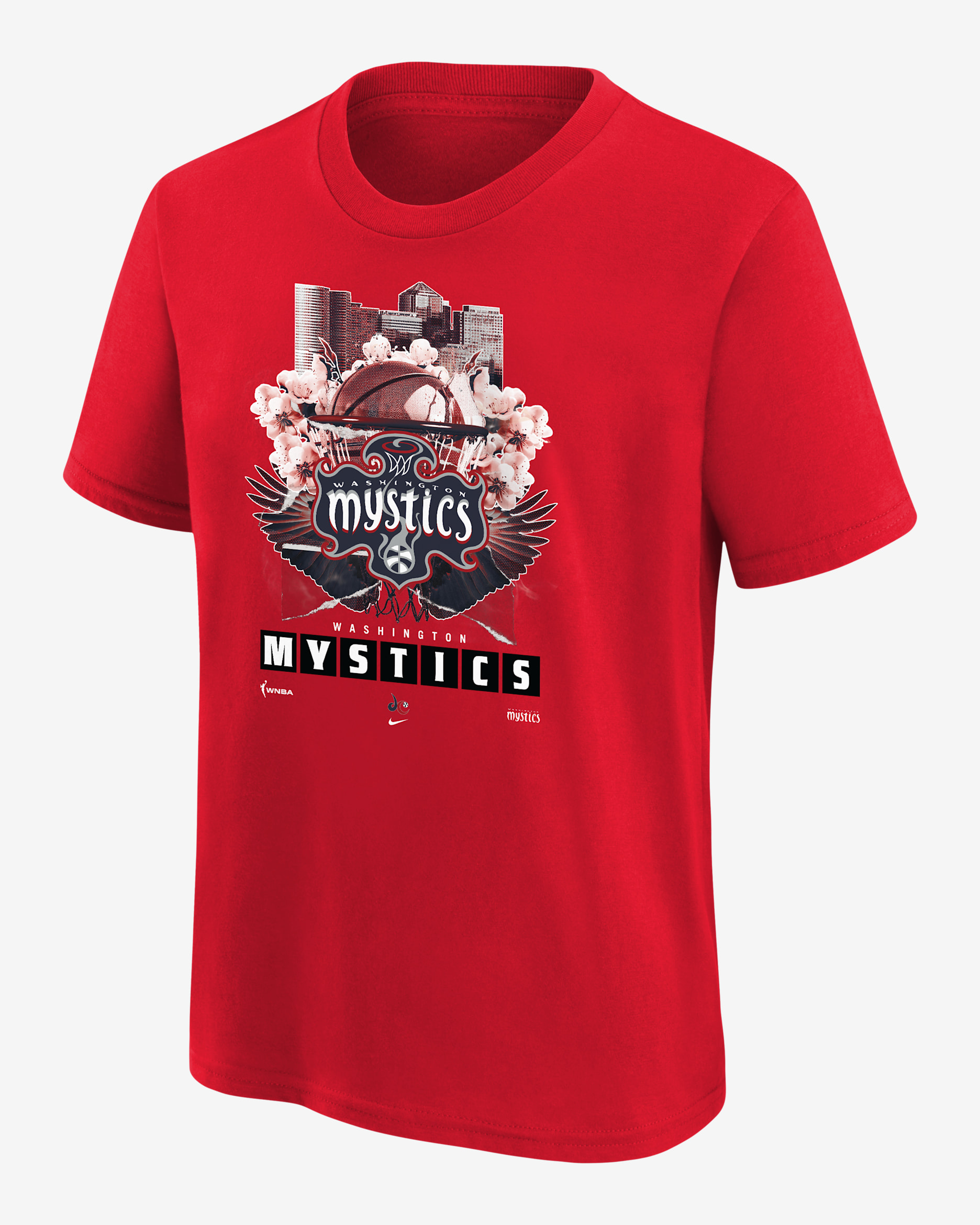 Washington Mystics Big Kids' Nike WNBA T-Shirt - University Red
