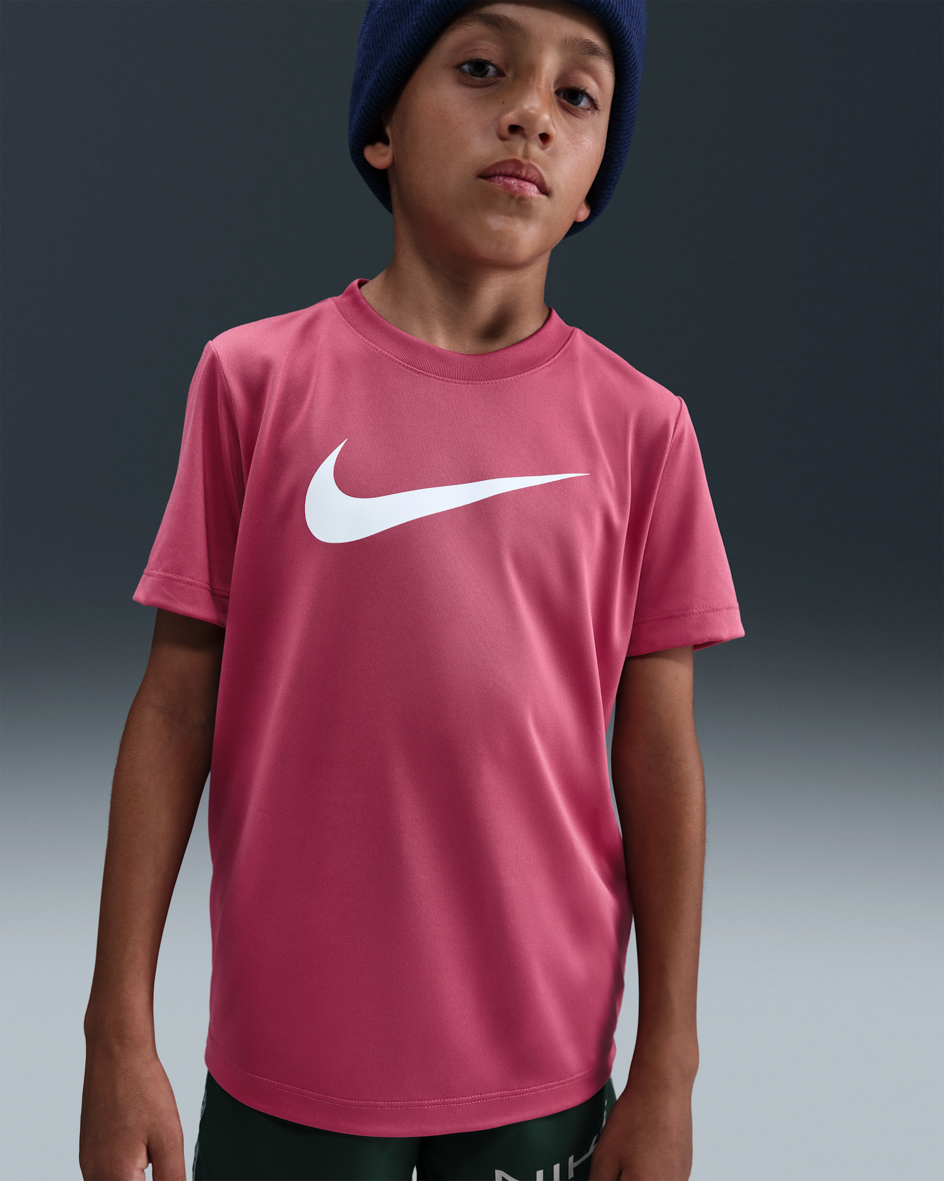 Nike Legend Big Kids' Dri-FIT T-Shirt - Sweet Beet