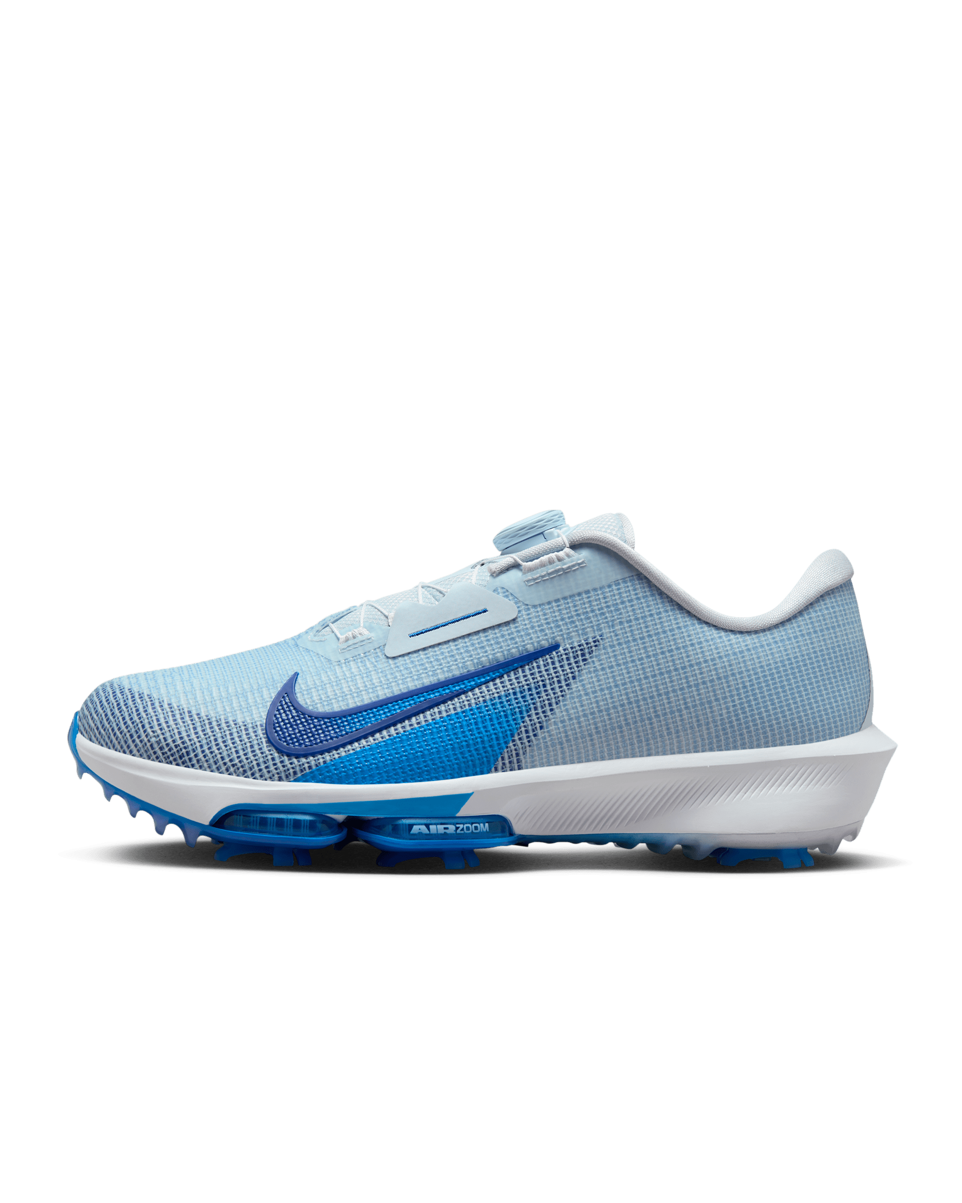 Nike Infinity Tour BOA 2 Golf Shoes (Wide) - Football Grey/Game Royal/Photo Blue/Deep Royal Blue