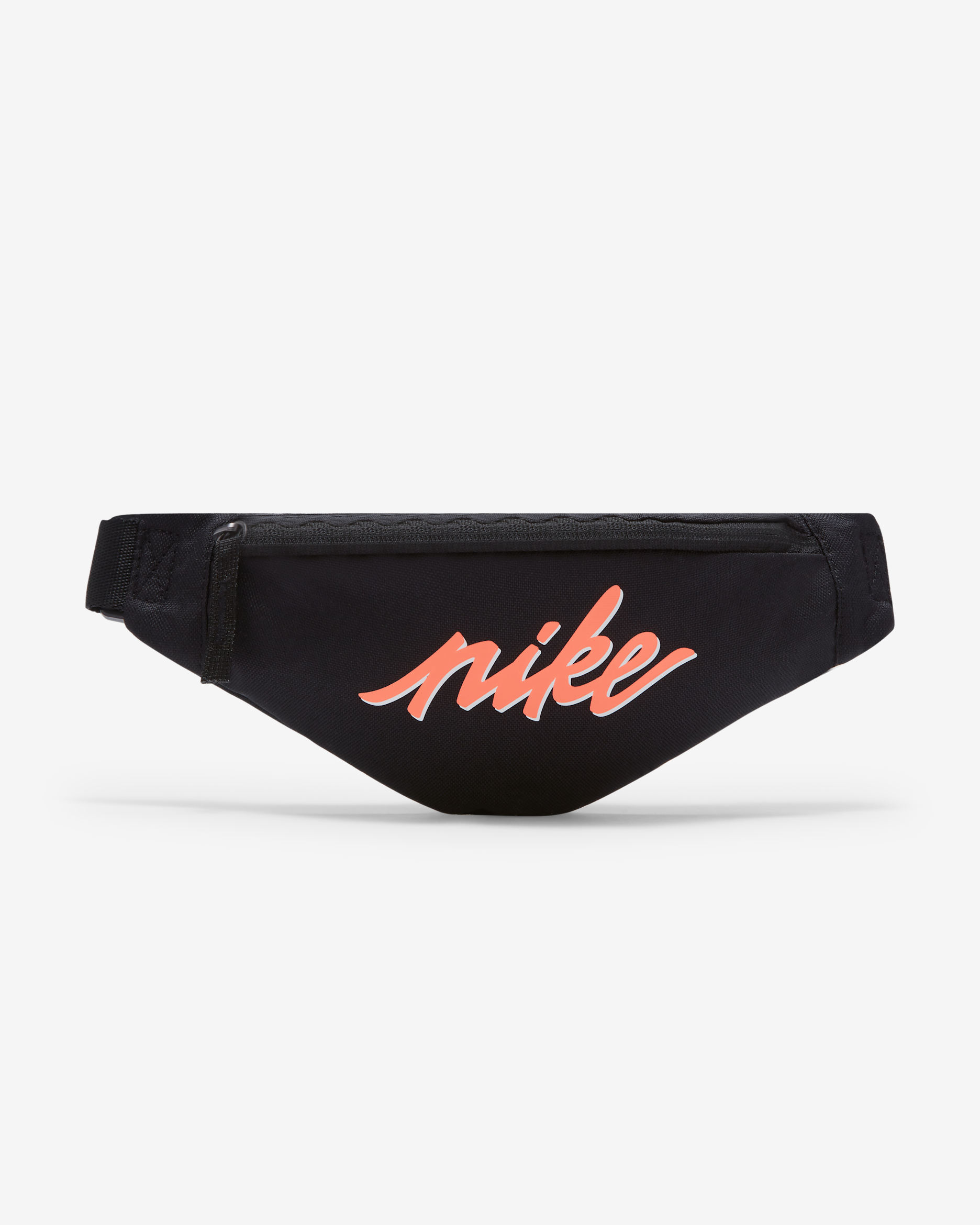 Nike Heritage Women's Hip Pack (Small) - Black/Black/Bright Mango