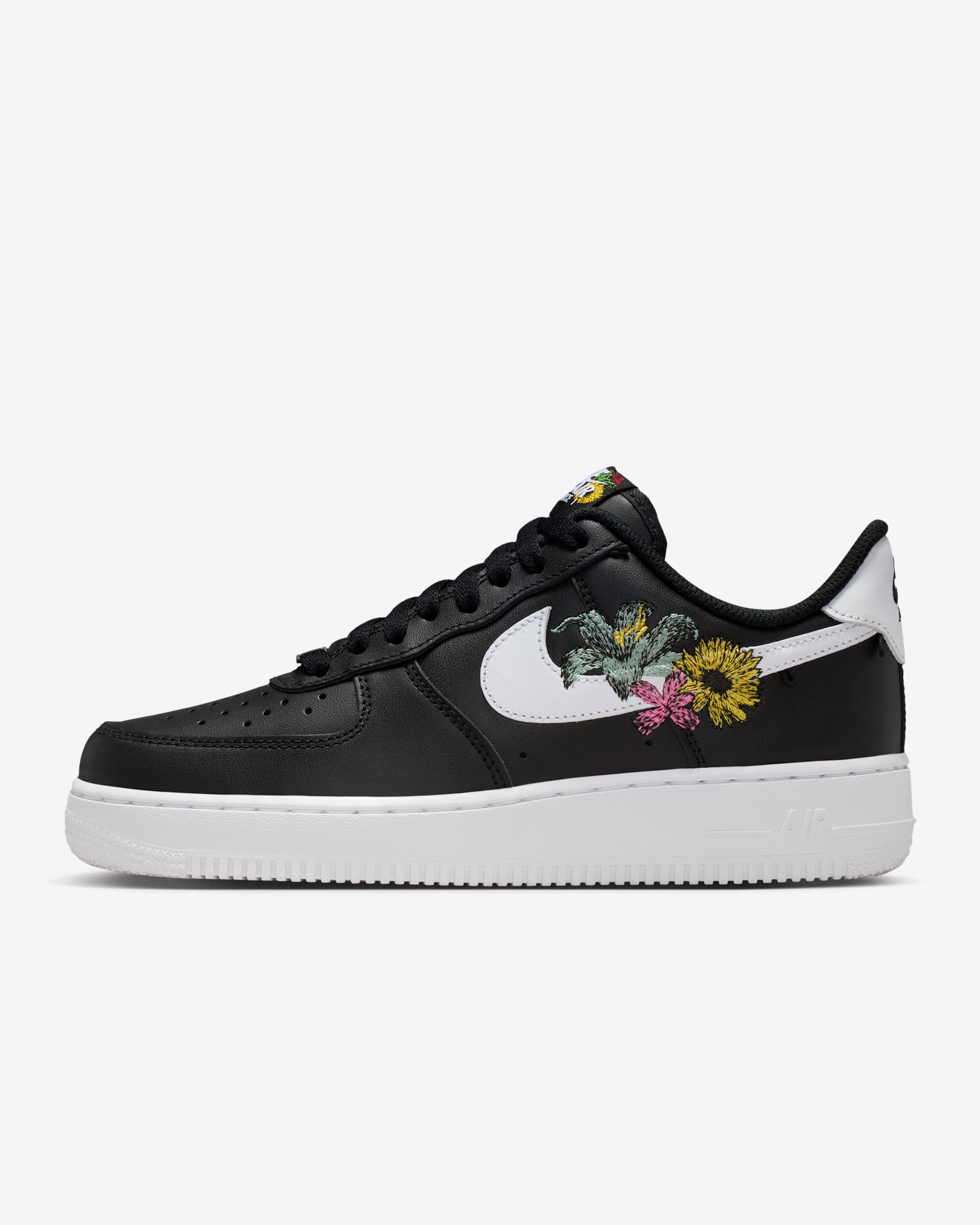Nike Air Force 1 '07 Premium Women's Shoes - Black/Metallic Gold/White/White