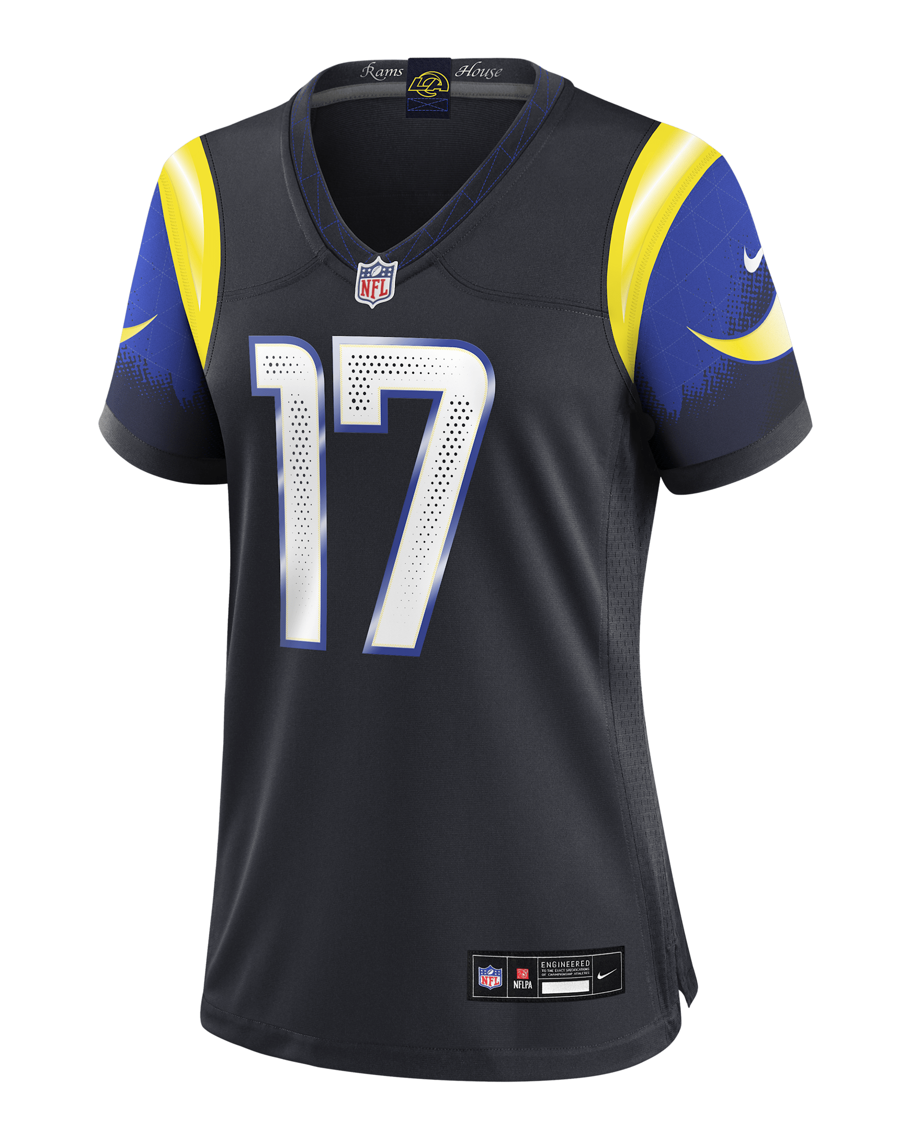 Davante Adams Los Angeles Rams Rivalries Collection Women’s Nike NFL Game Jersey - Navy