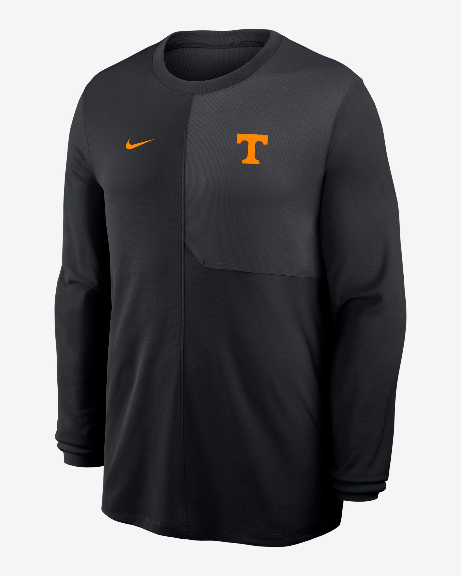 Tennessee Sideline Coach Men's Nike Dri-FIT College Long-Sleeve Top - Black