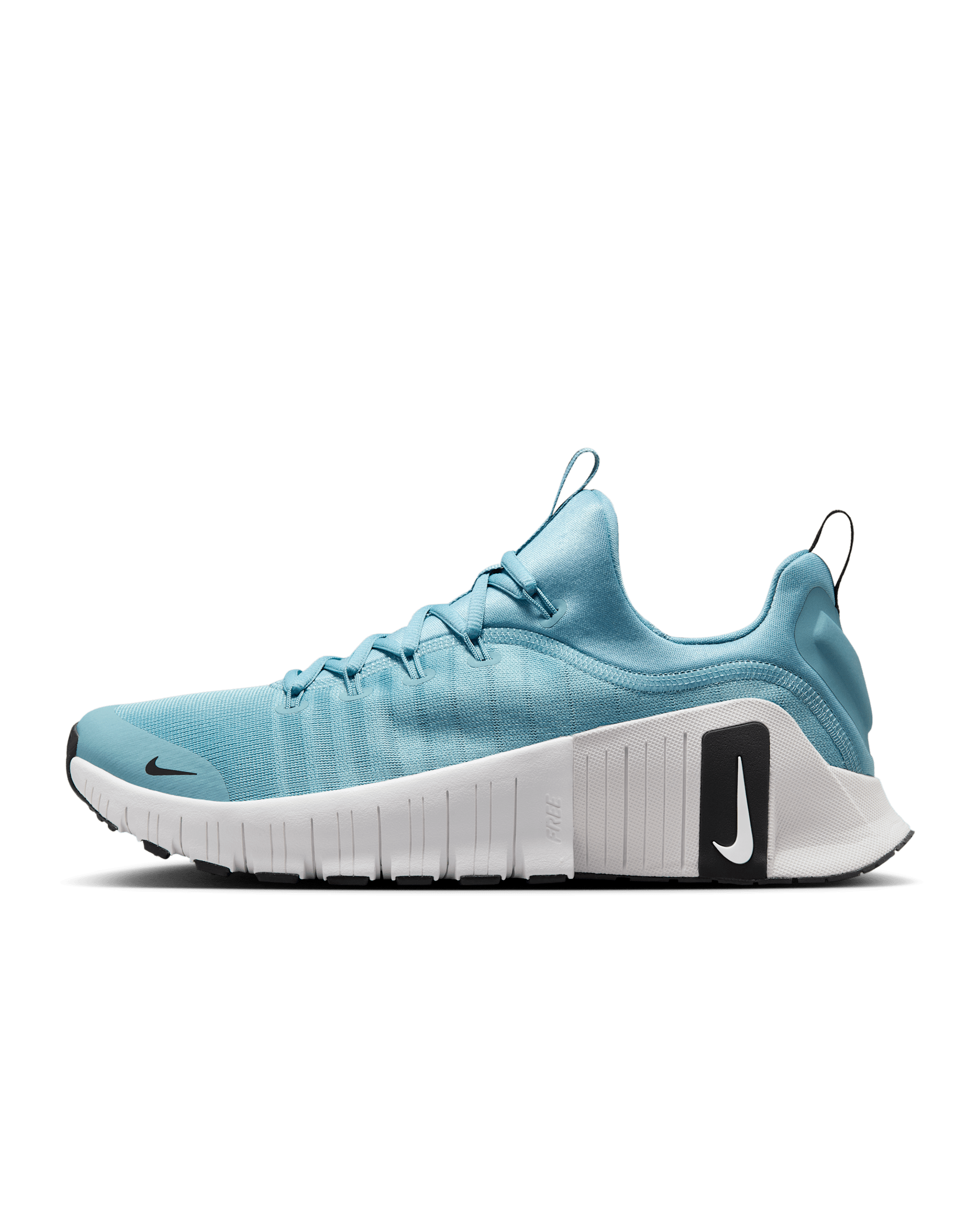 Nike Free Metcon 6 Men's Workout Shoes - Denim Turquoise/Black/Vast Grey/White