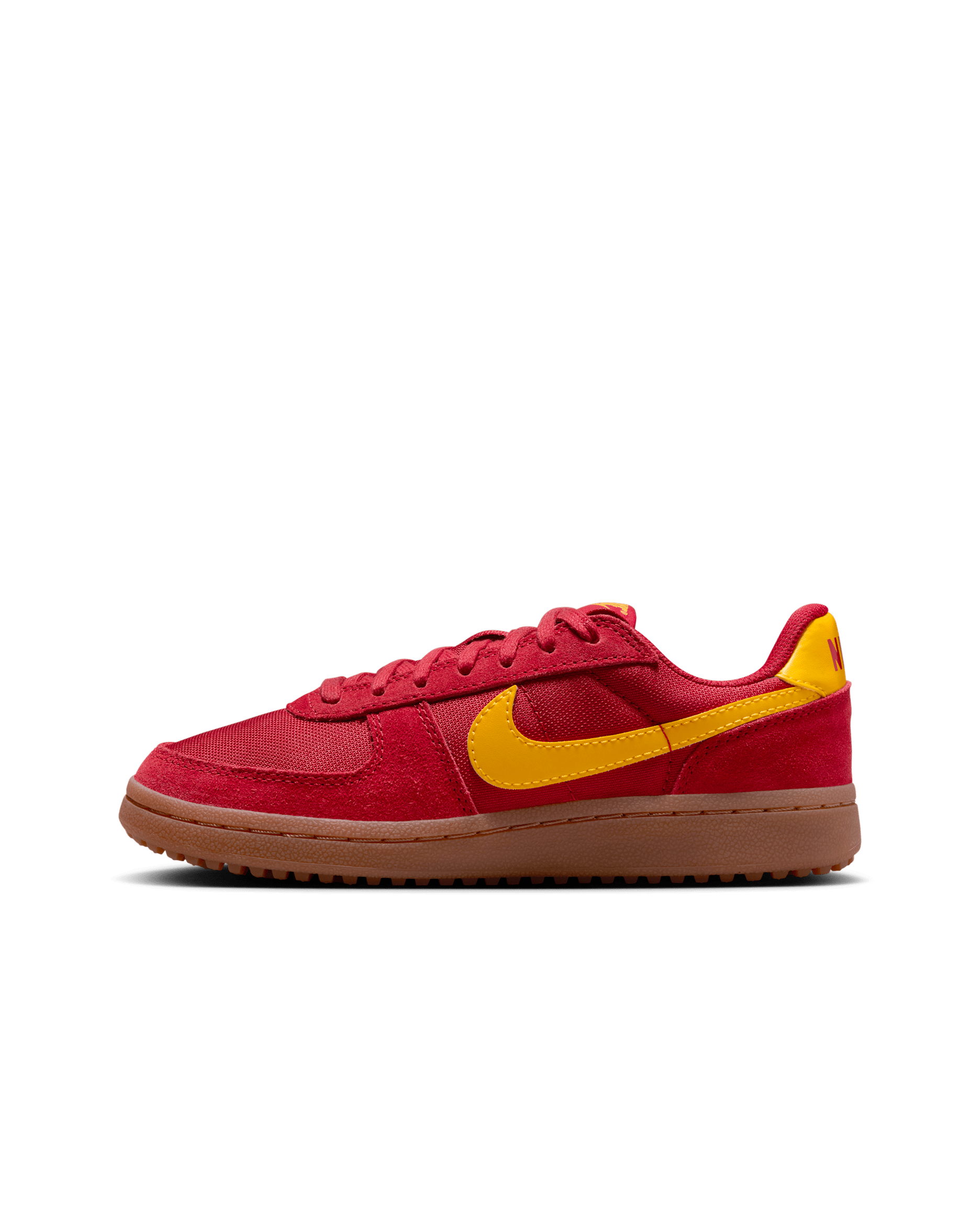Nike Field General Older Kids' Shoes - Gym Red/Gum Medium Brown/Team Gold