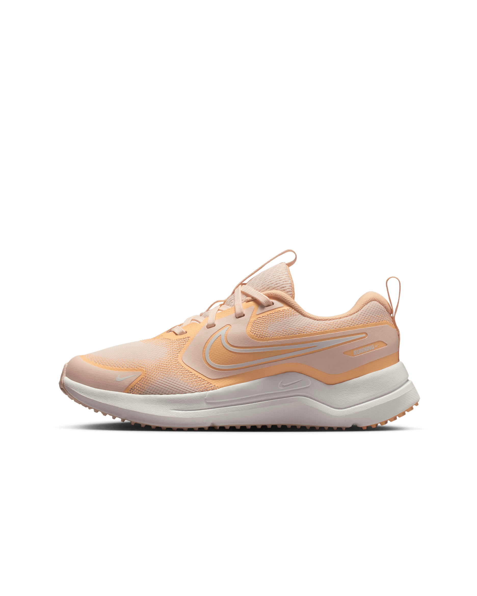 รองเท้าวิ่งโร้ดรันนิ่งเด็กโต Nike Cosmic Runner - Guava Ice/Orange Chalk/Summit White
