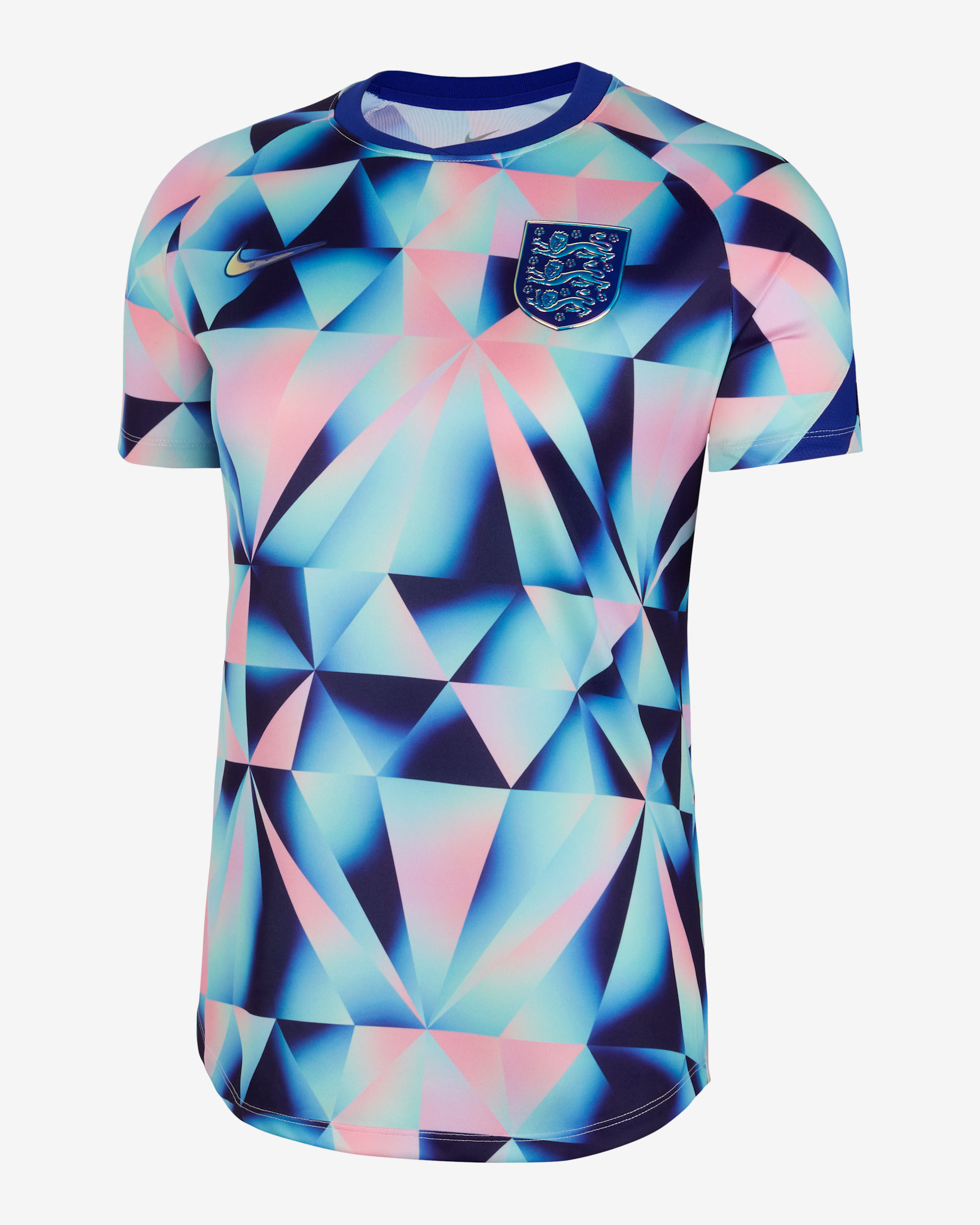 England Women's Nike Pre-Match Soccer Top - Concord/Concord/Concord