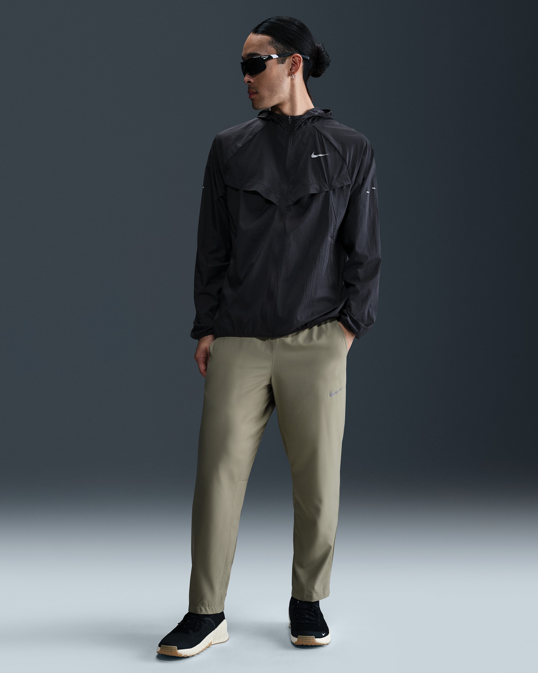 ナイキ フォーム メンズ Dri-FIT オープンヘム バーサタイル パンツ - ライトアーミー/ブラック