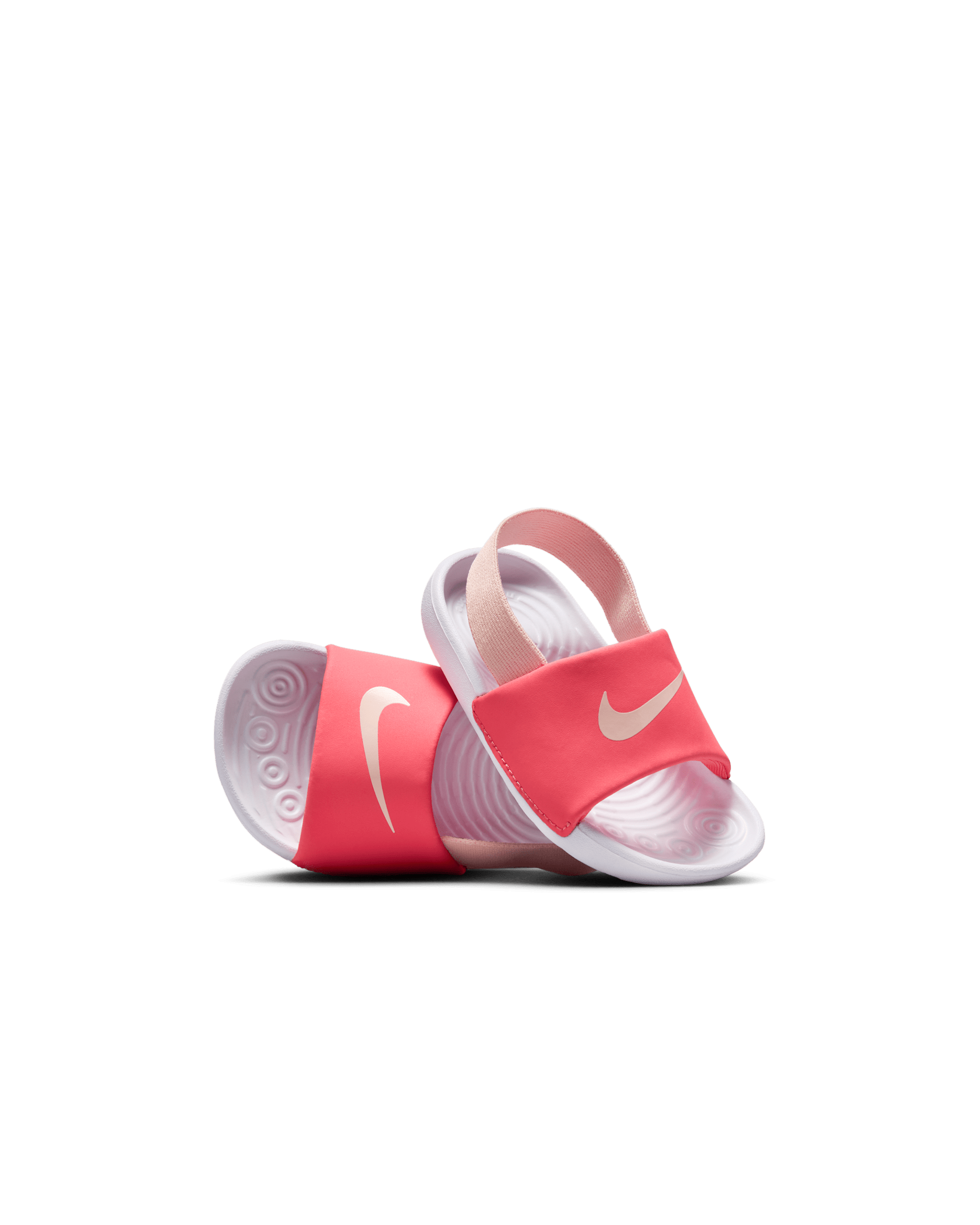 Nike Kawa Baby & Toddler Slides - Magic Ember/White/Echo Pink