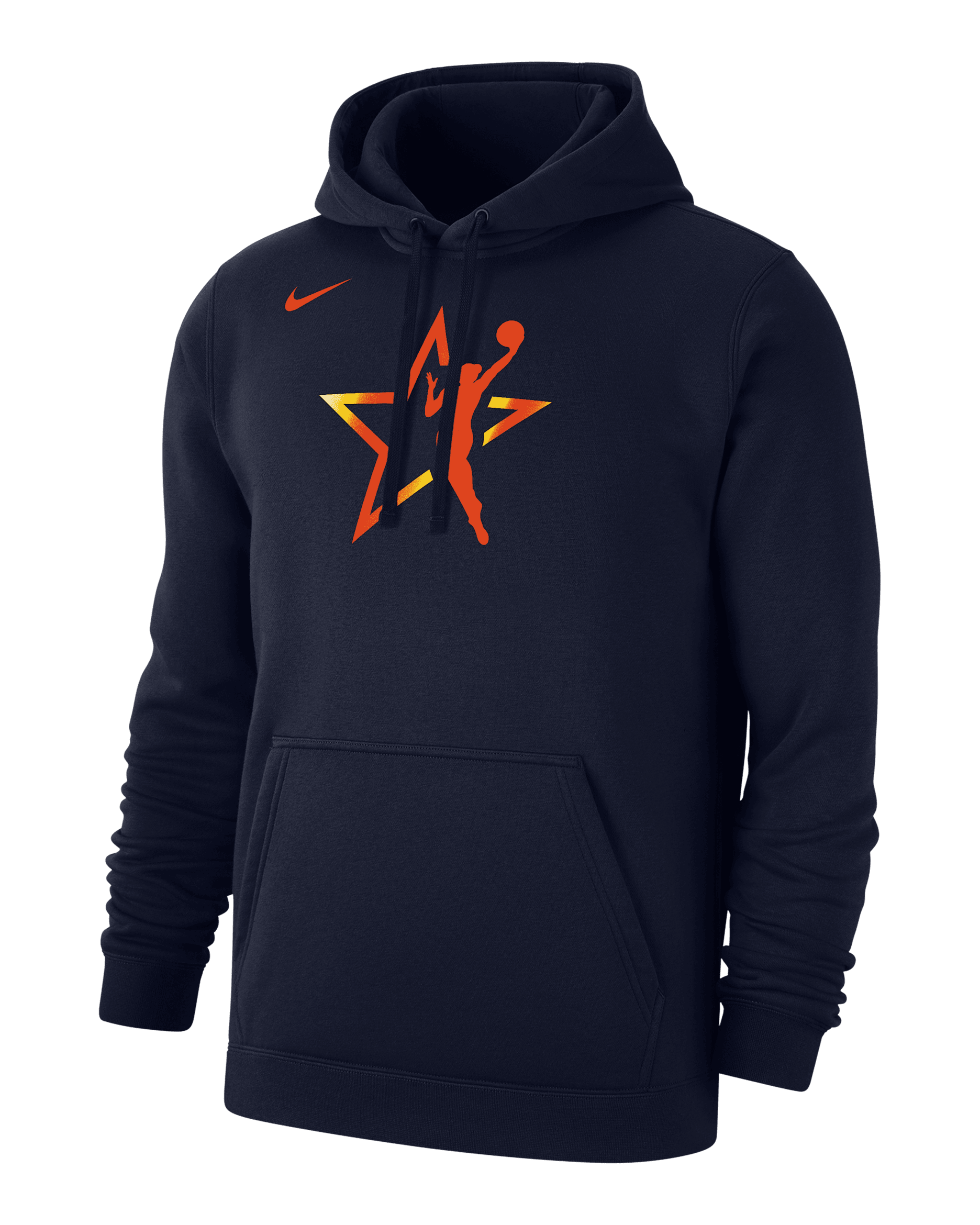 WNBA 2025 All-Star Weekend Club Men's Nike Fleece Pullover Hoodie - Navy