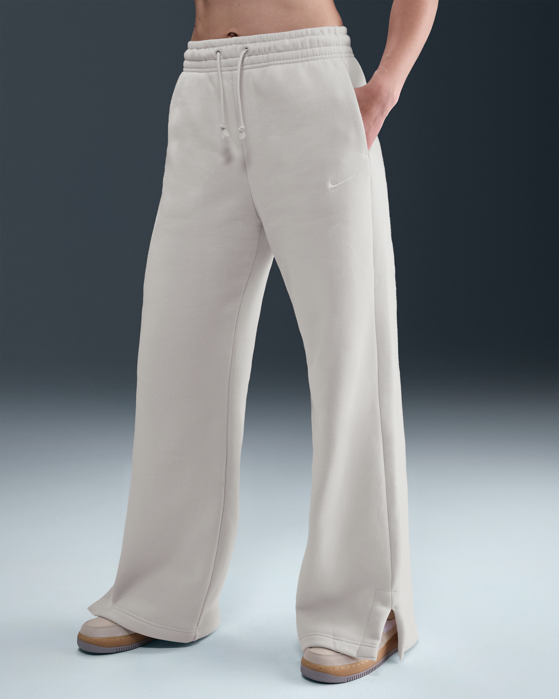 Nike Sportswear Phoenix Fleece Women's High-Waisted Wide-Leg Pants
