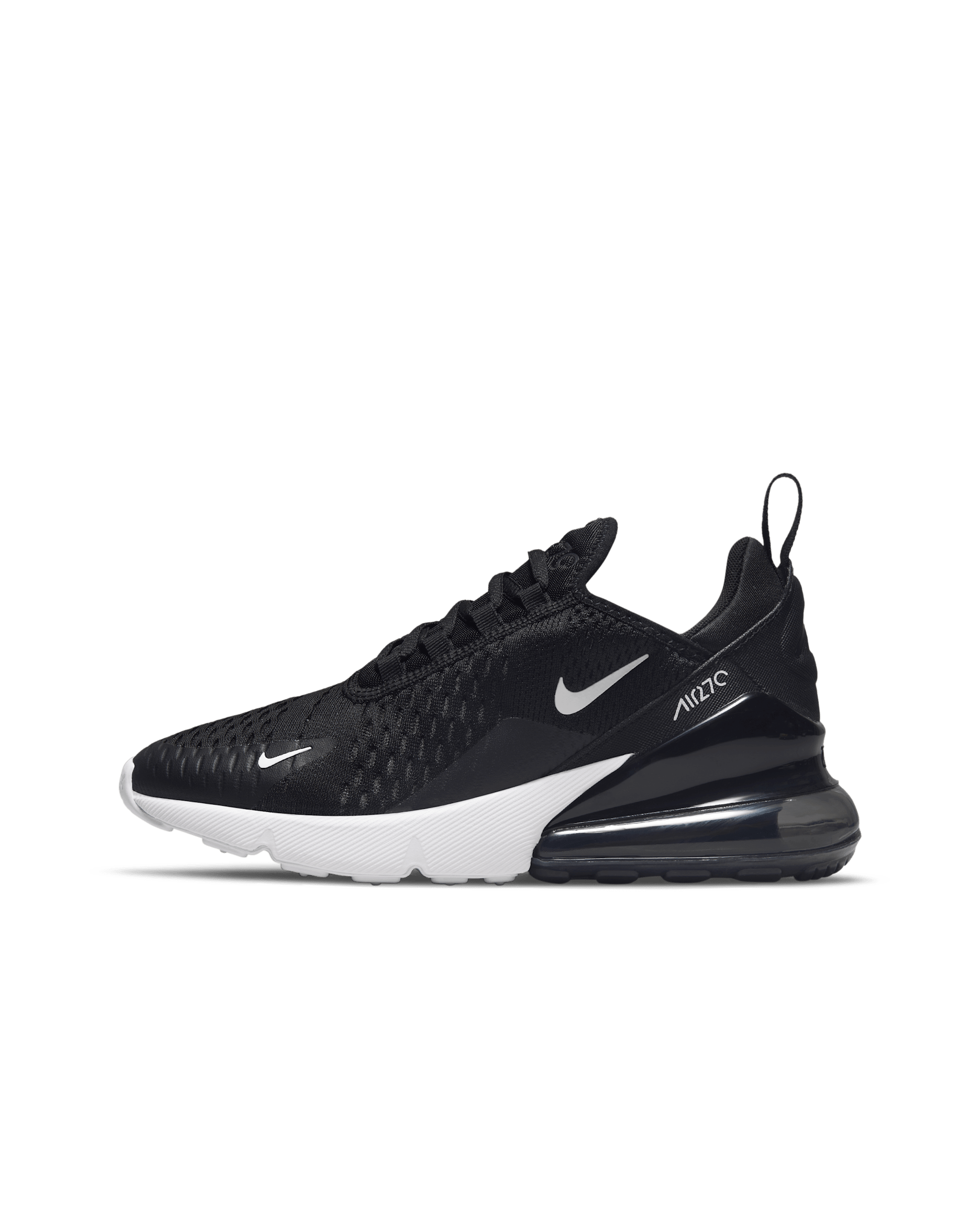 Nike Air Max 270 Schuh für ältere Kinder - Schwarz/Anthracite/Weiß