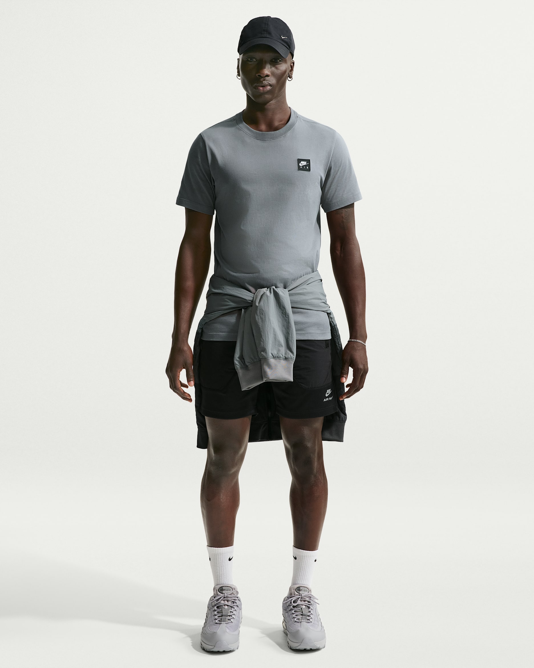 Nike Sportswear Air Max férfi rövidnadrág - Fekete/Fekete/Fekete