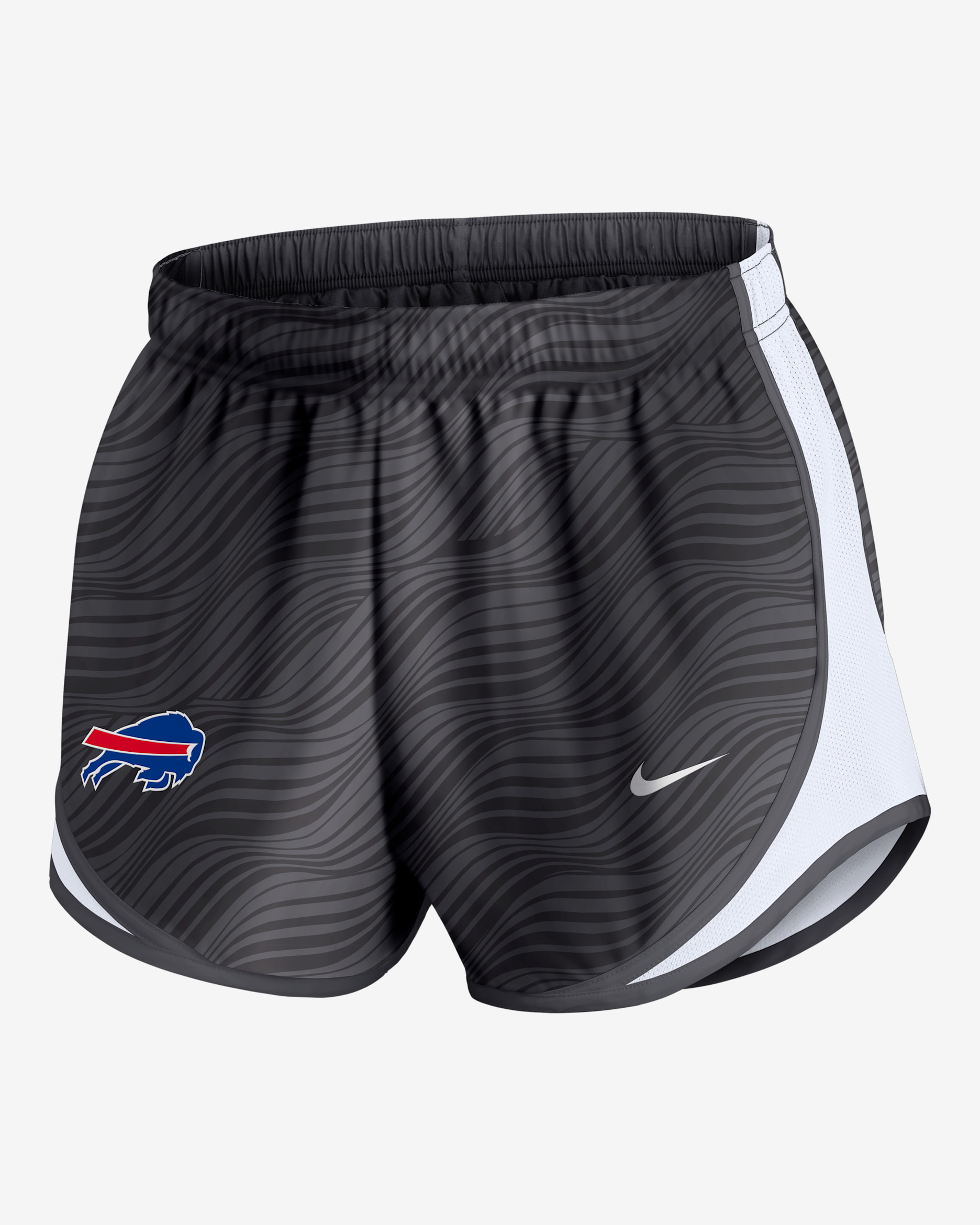 Buffalo Bills Tempo Women's Nike Dri-FIT NFL Shorts - Anthracite/White