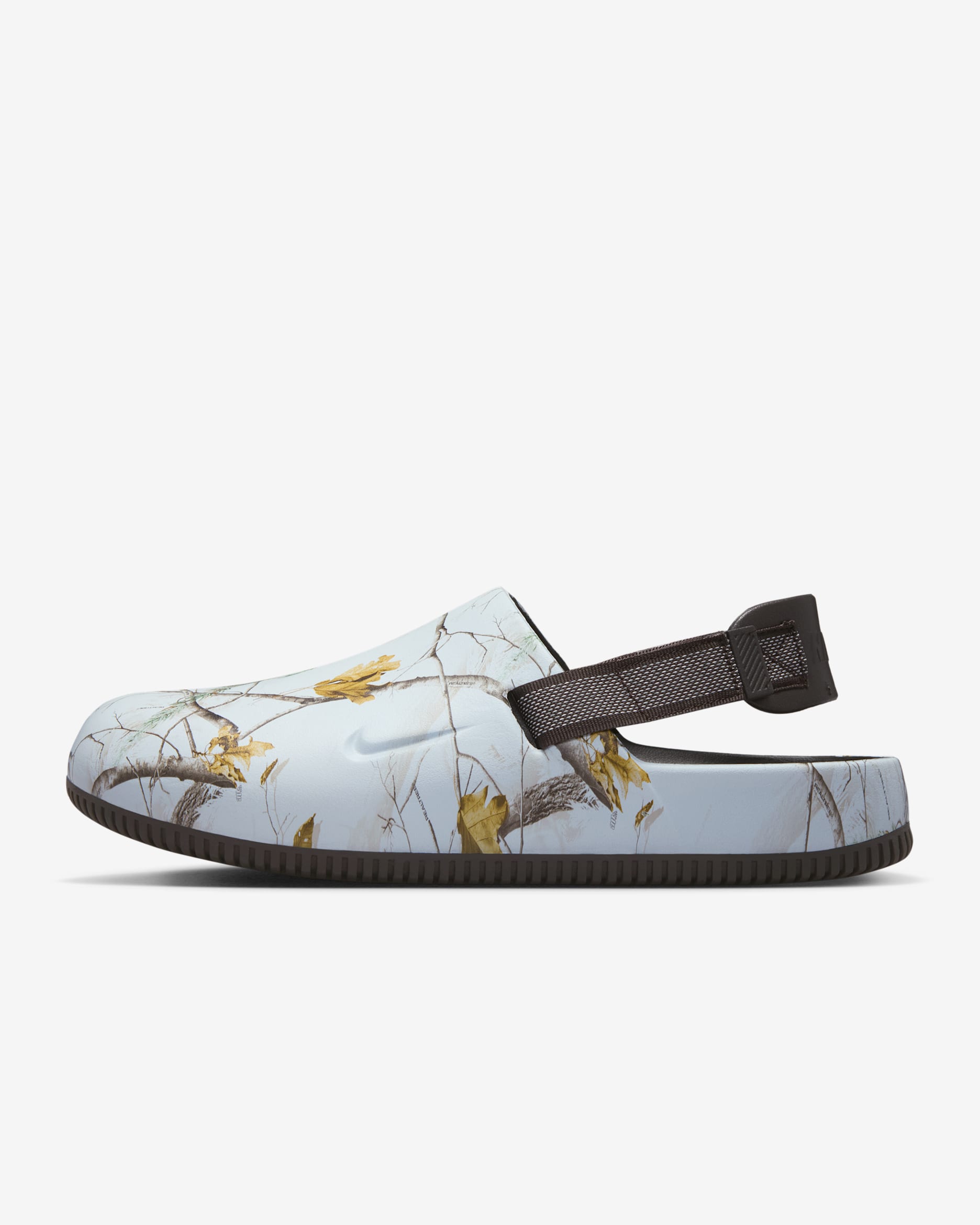 Nike Calm RealTree Men's Mules - Velvet Brown/Velvet Brown/Velvet Brown