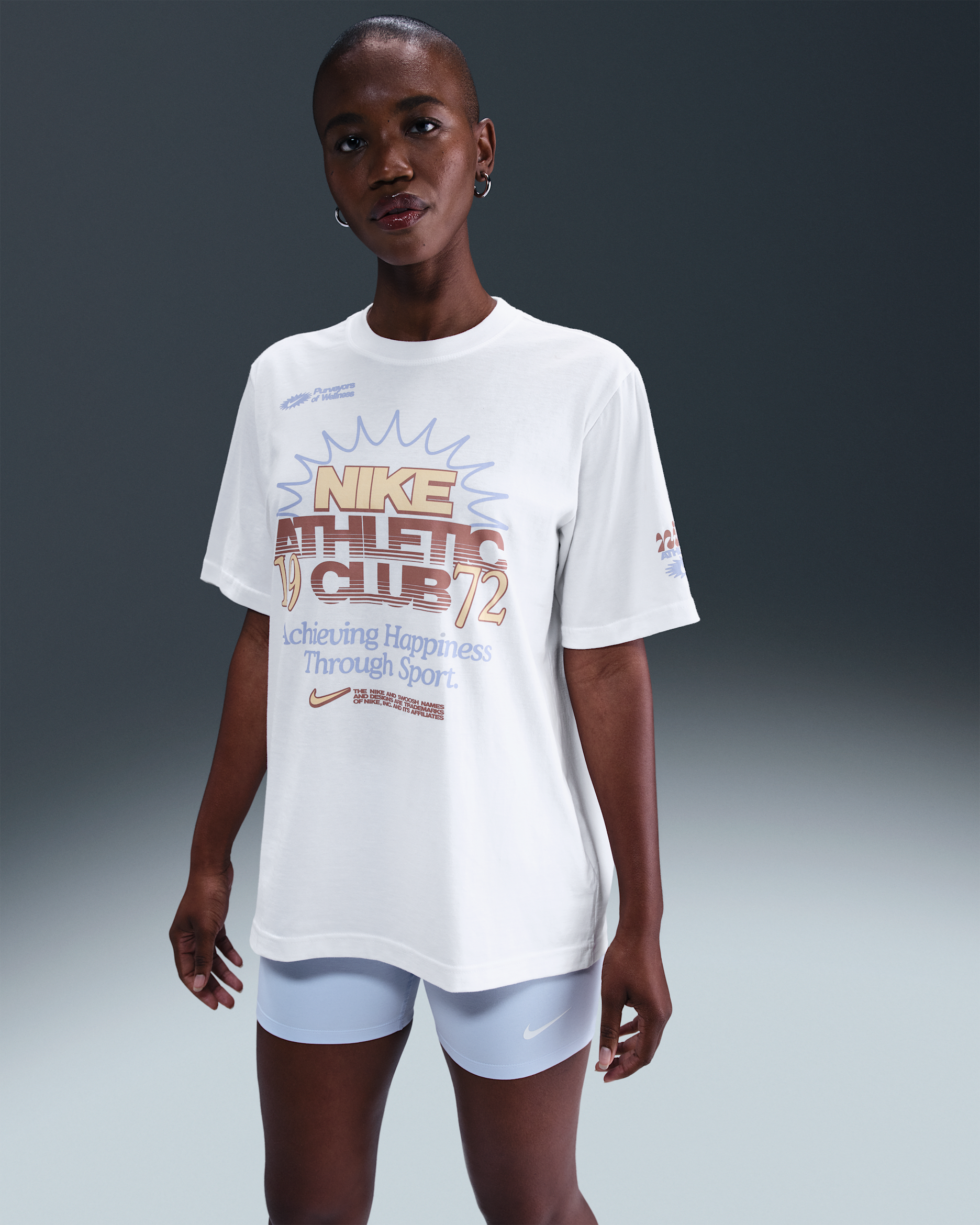 Playera de ajuste holgado para mujer Nike Sportswear Essentials - Blanco