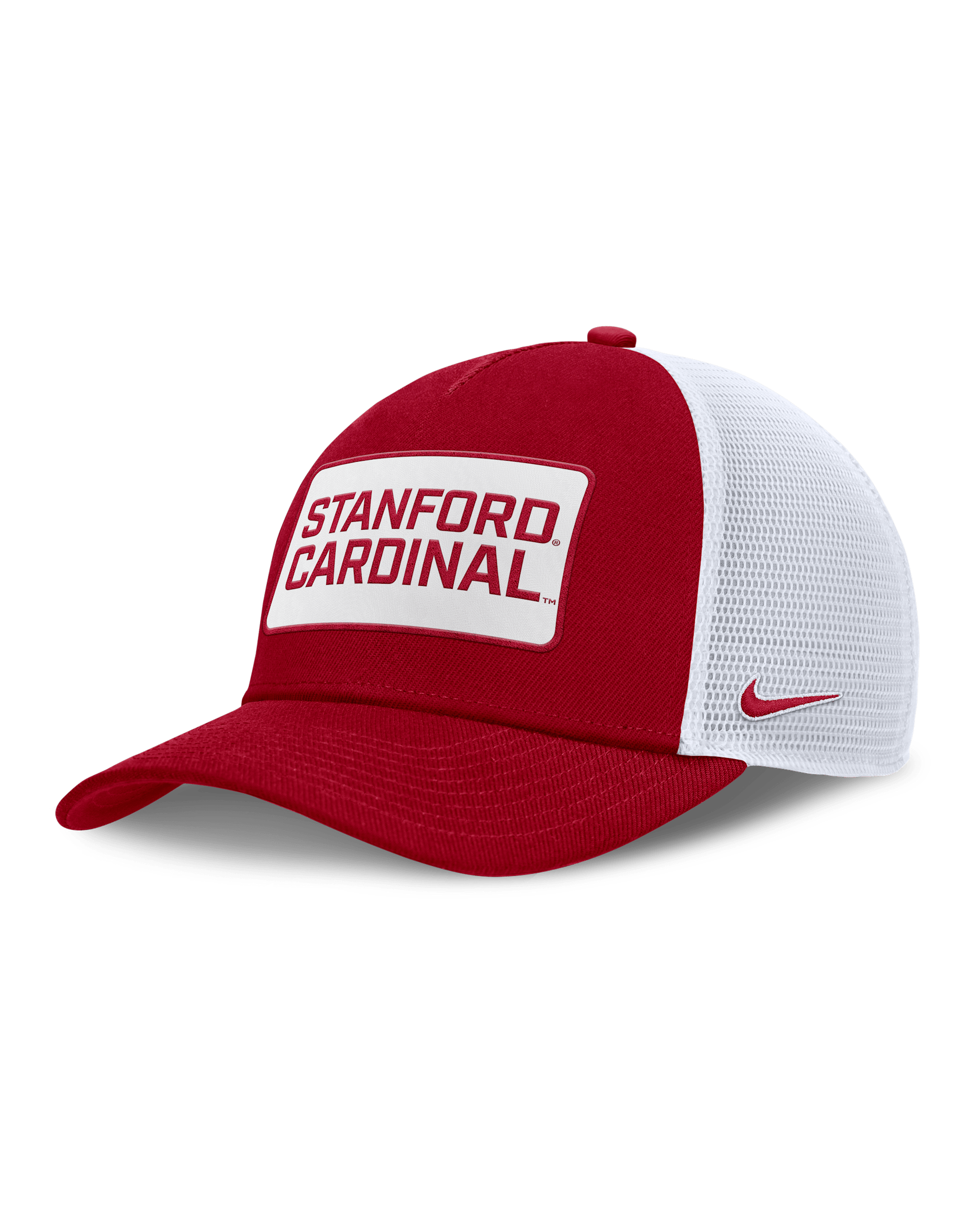 Stanford On-Field Rise Men's Nike College Trucker Adjustable Hat - Cardinal Red