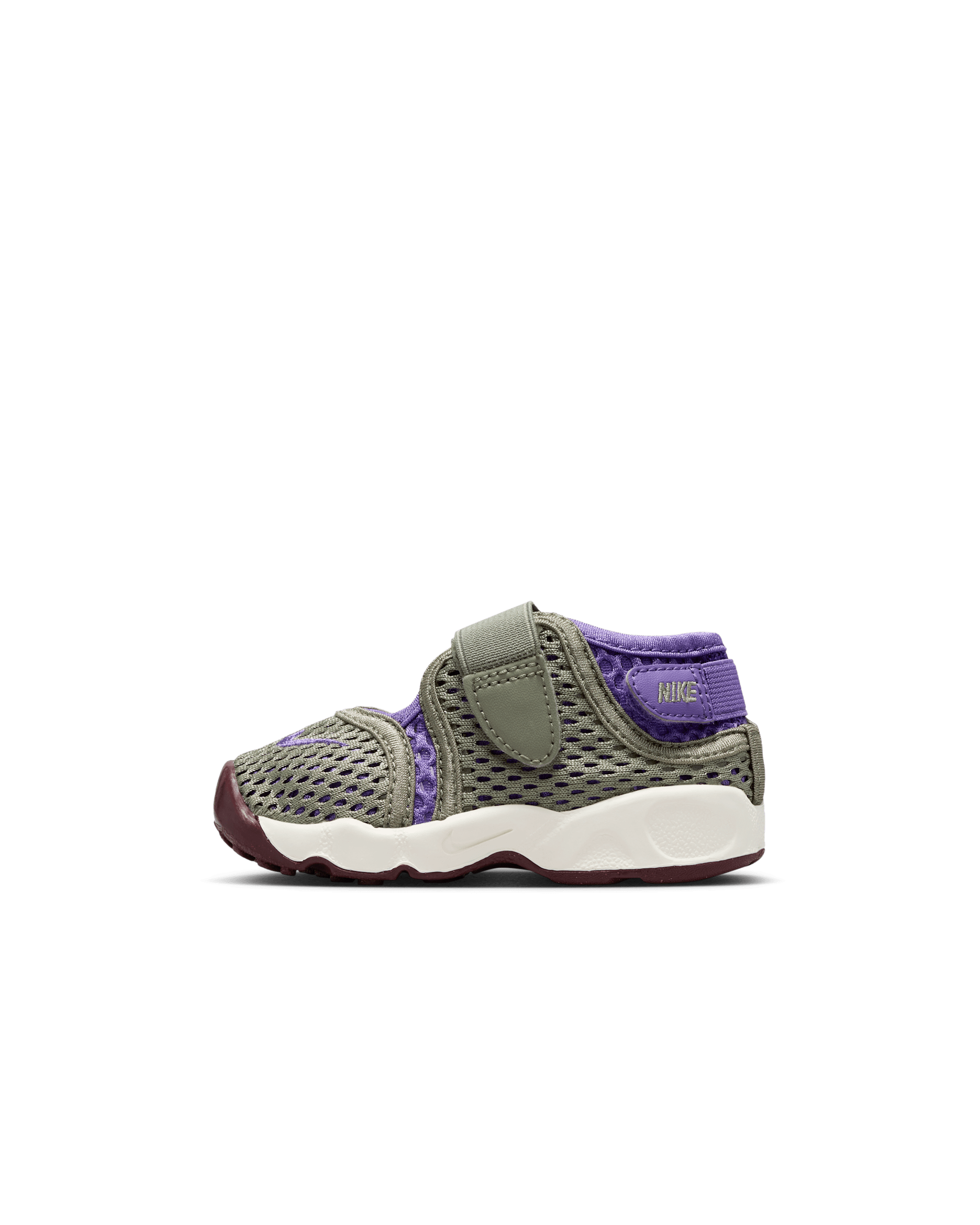 Nike Rift 2 嬰幼兒鞋款 - Light Army/Sail/Burgundy Crush/Wild Violet