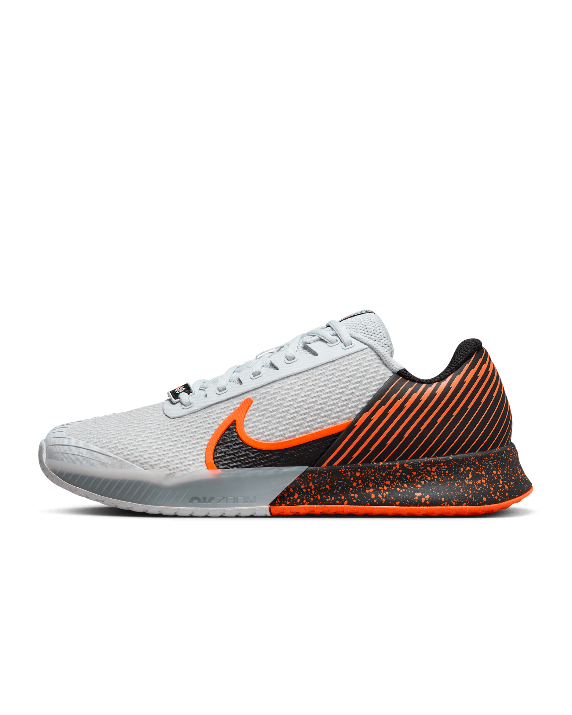 NikeCourt Vapor Pro 2 Premium Men's Hard Court Tennis Shoes - Pure Platinum/Hyper Crimson/White/Black