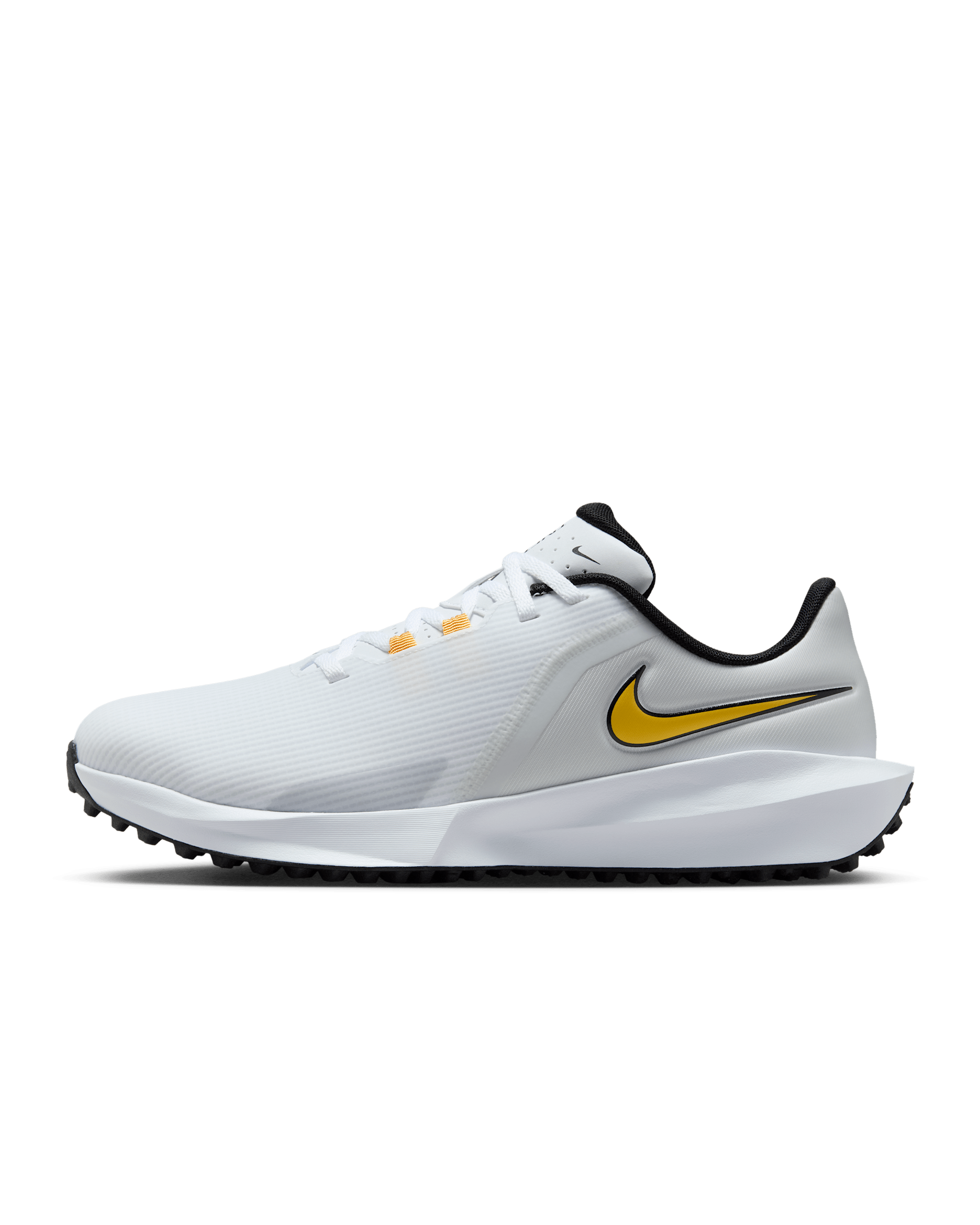 Nike Infinity G NN Golf Shoes - White/Black/Topaz Gold